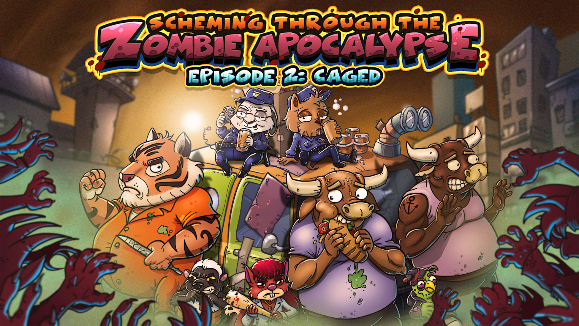 Scheming Through The Zombie Apocalypse Ep2: Caged