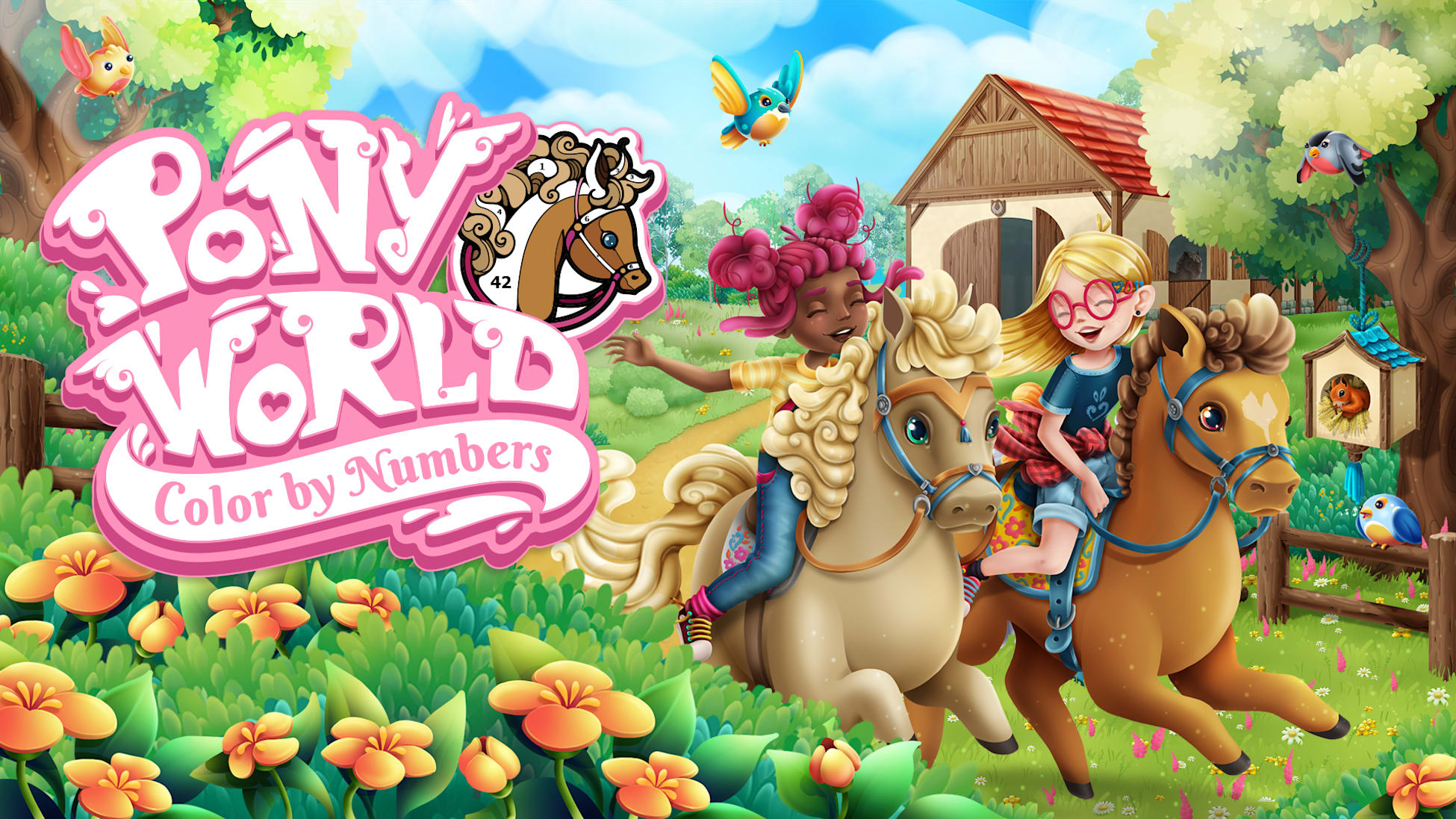 Pony World - Color by Numbers