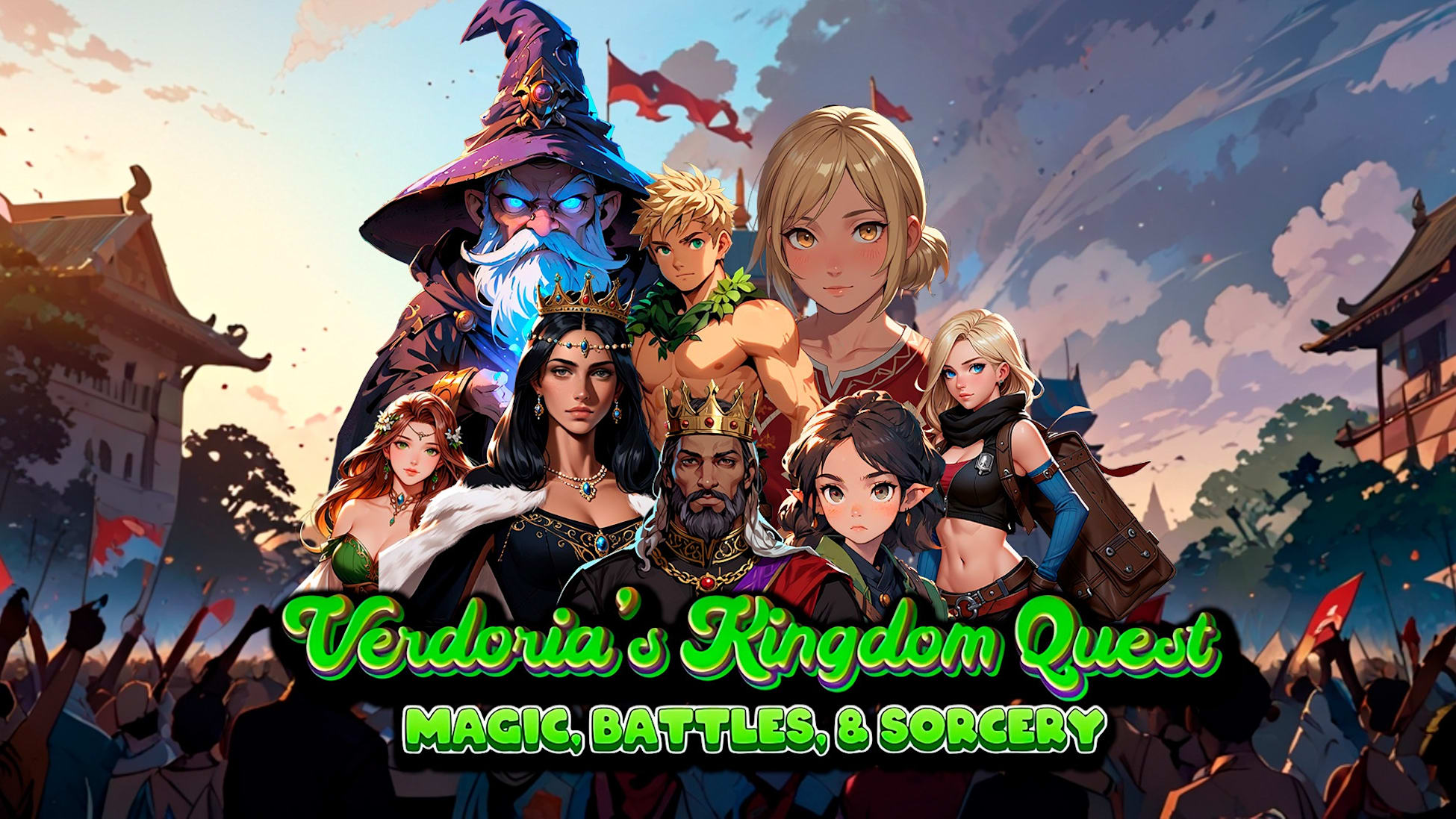 Verdoria's Kingdom Quest: Magic, Battles & Sorcery