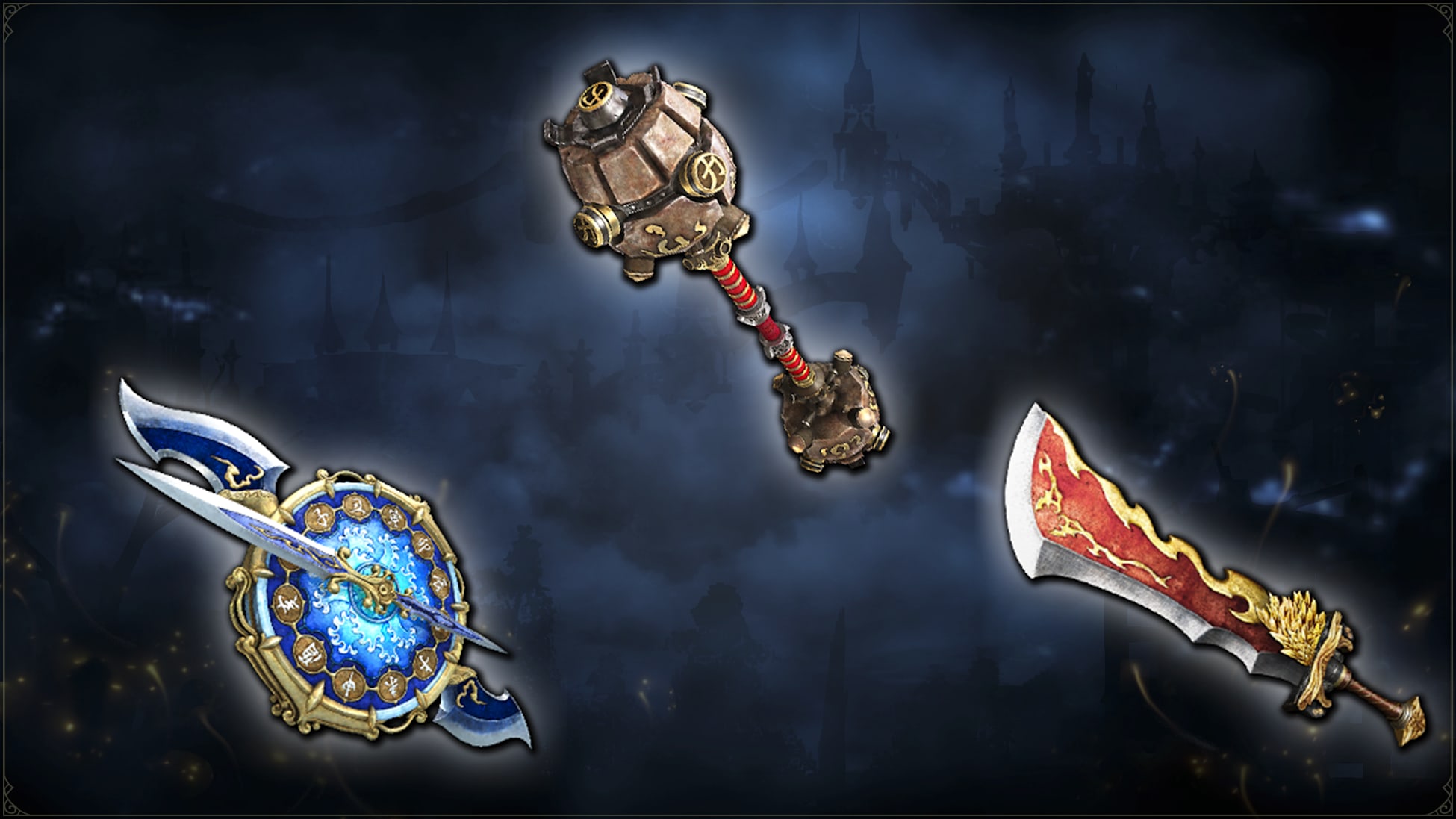 Legendary Weapons Samurai Warriors Pack 3