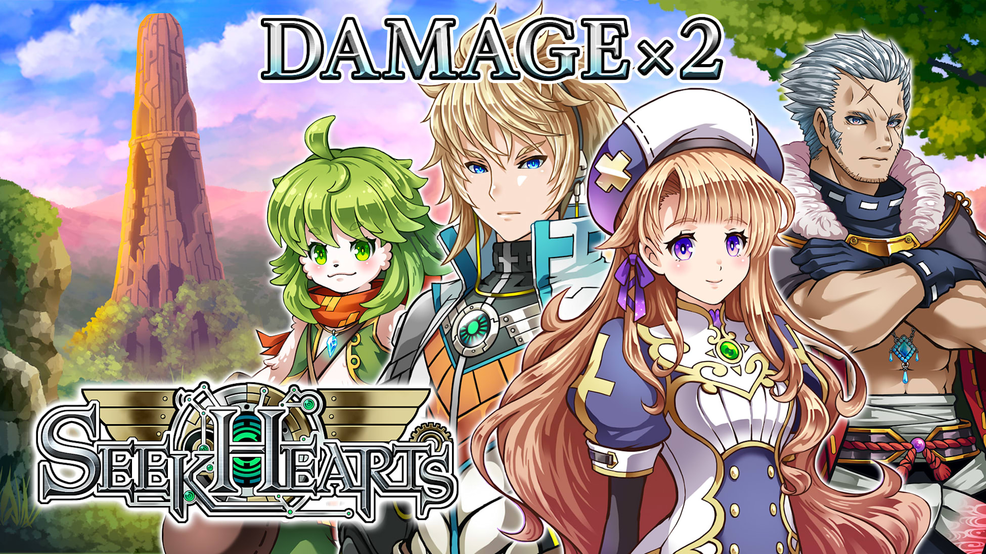 Damage x2 - Seek Hearts