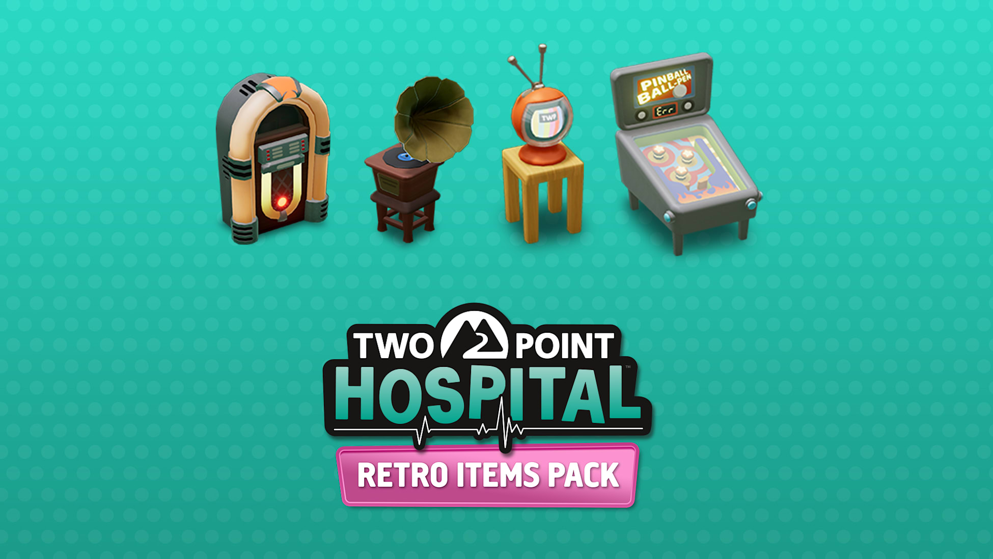 Two Point Hospital: Retro Items Pack