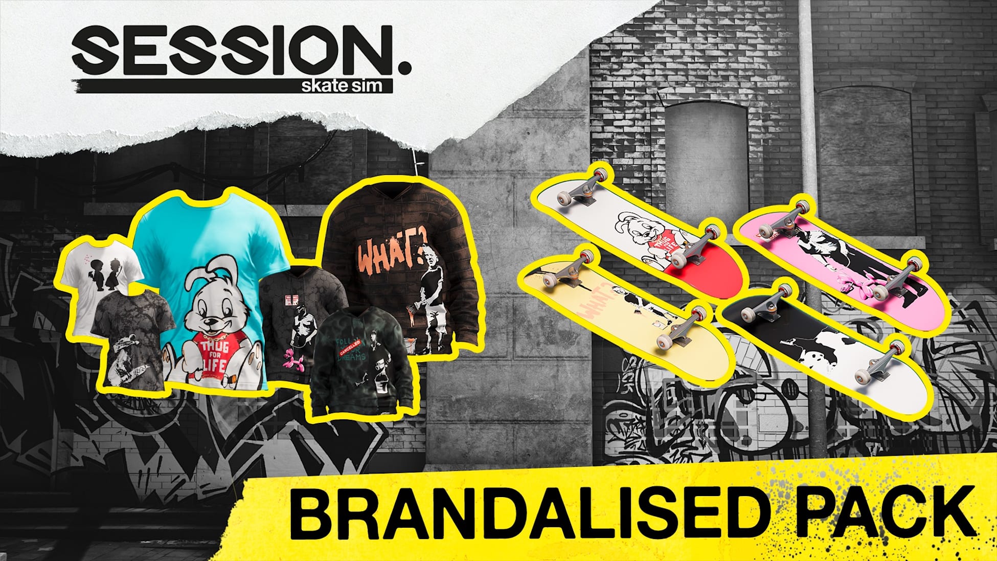 Session: Skate Sim Brandalised® Pack