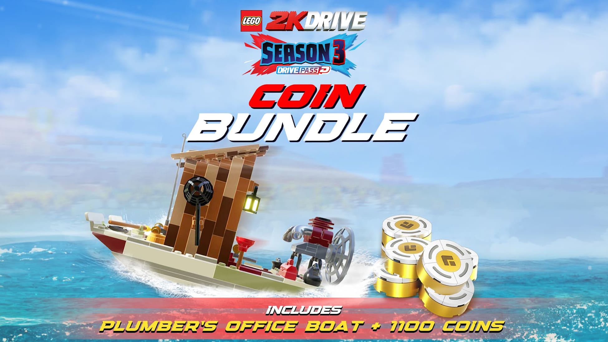 LEGO® 2K Drive Season 3 Coin Bundle