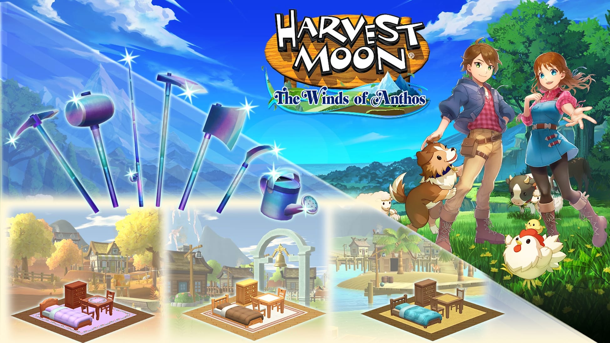 Tool Upgrade & New Interior Designs Pack