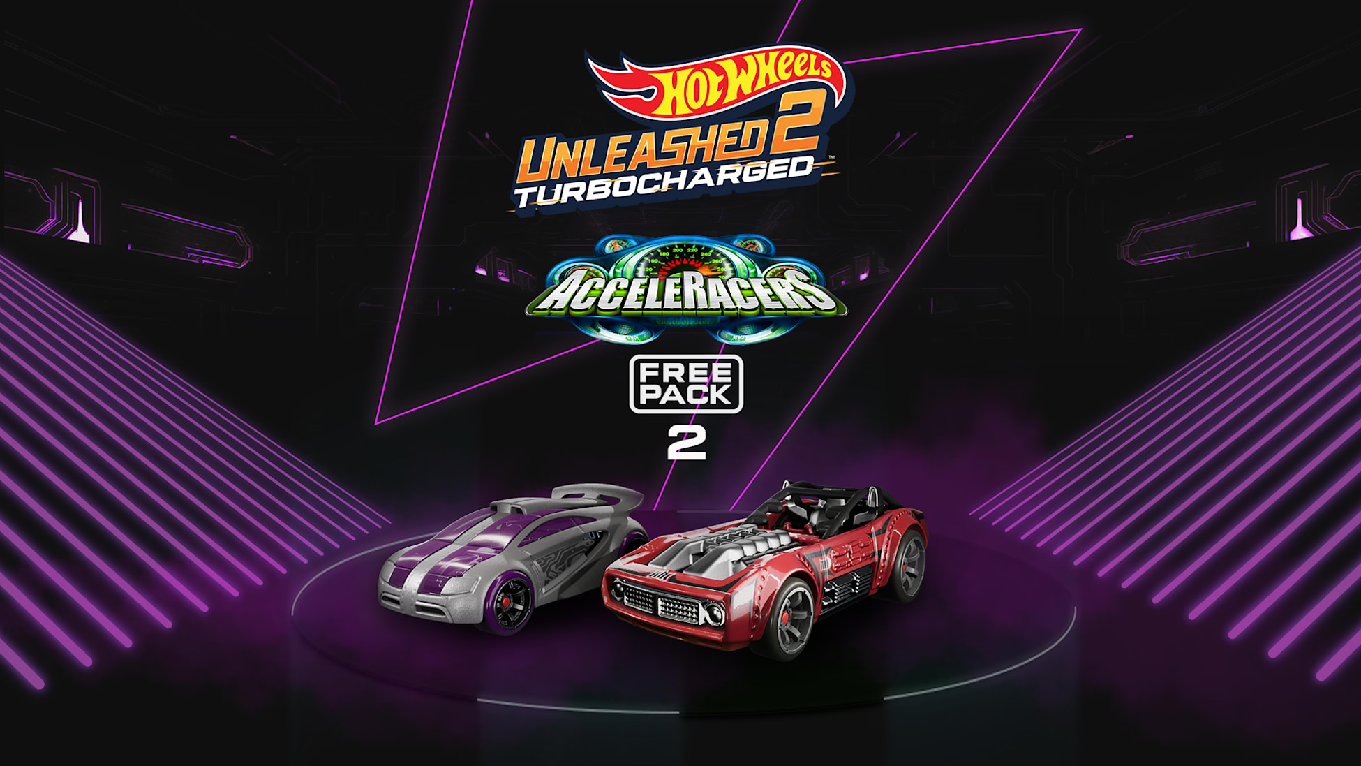 HOT WHEELS UNLEASHED™ 2 - AcceleRacers Free Pack 2