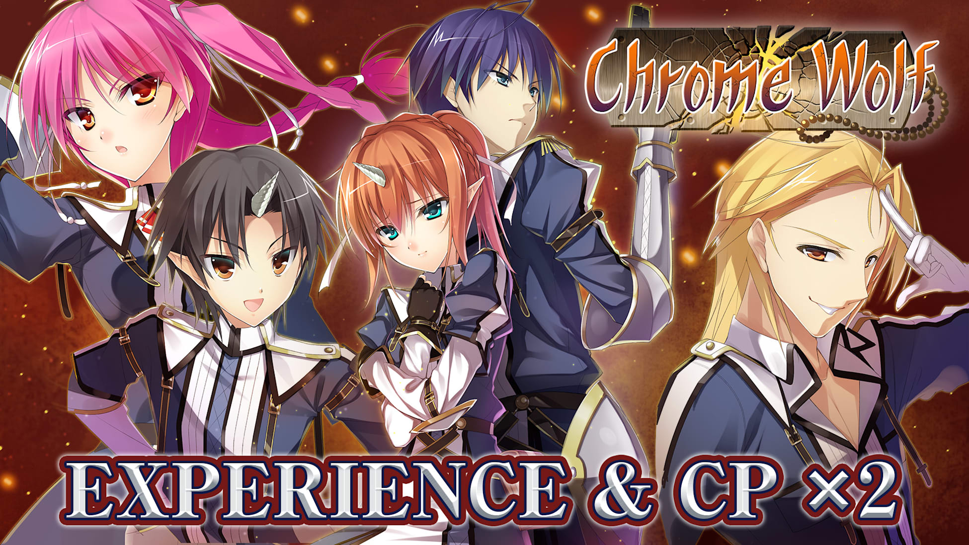 Experience & CP x2 - Chrome Wolf