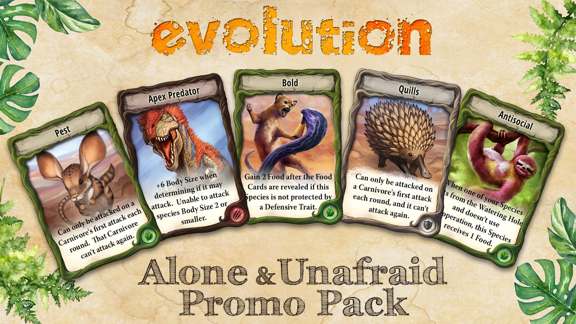 Alone and Unafraid Promo Pack