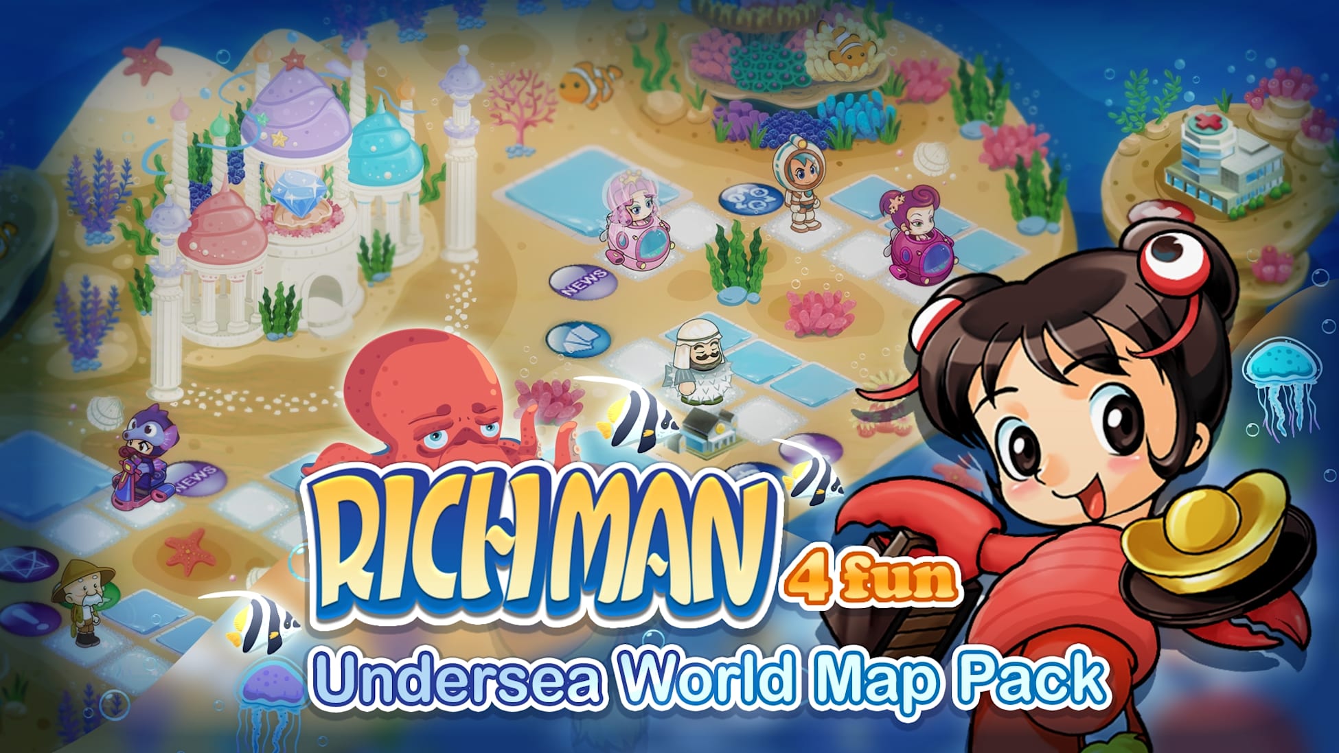 Undersea World Map Pack