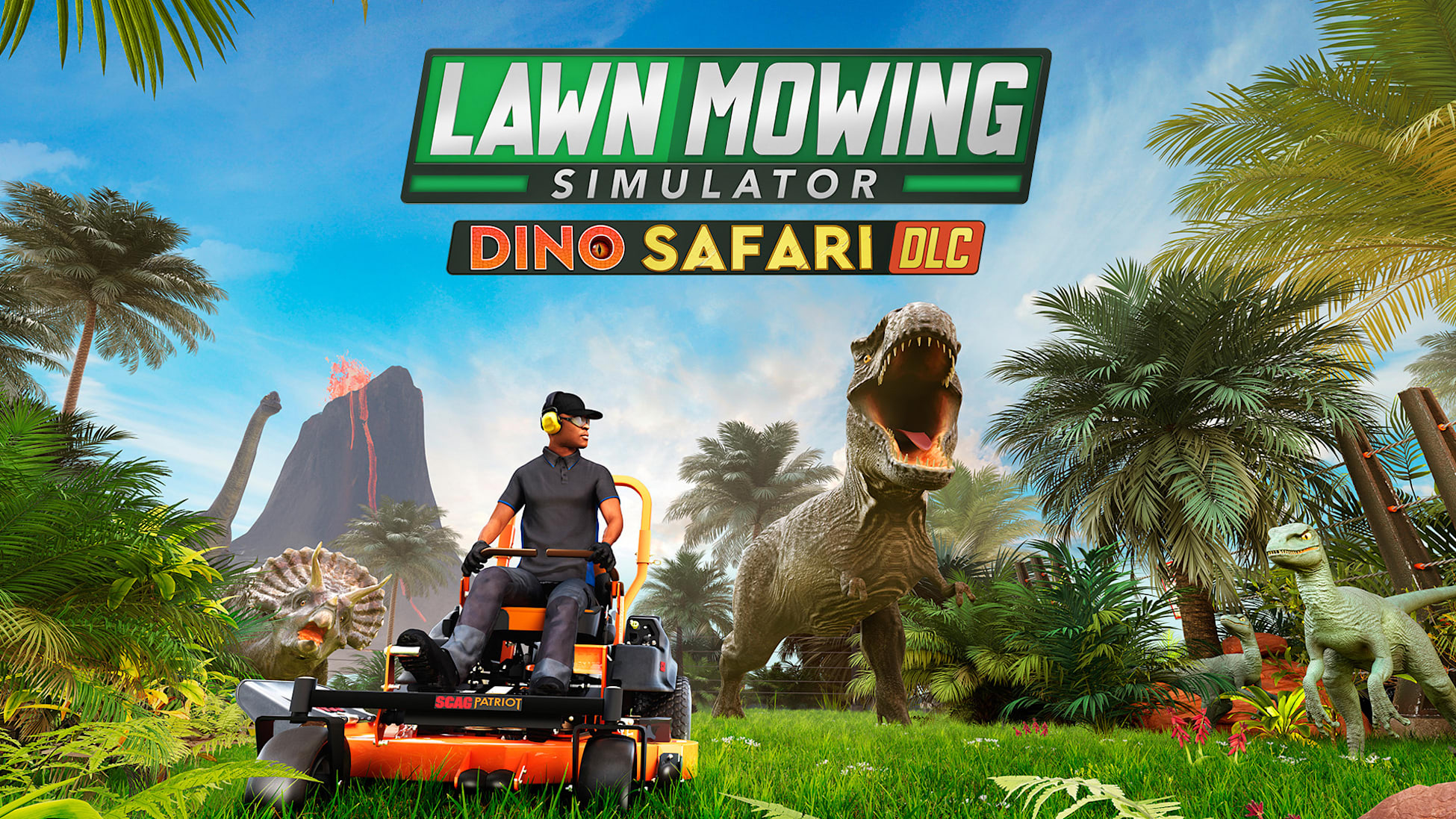 Lawn Mowing Simulator - Dino Safari DLC