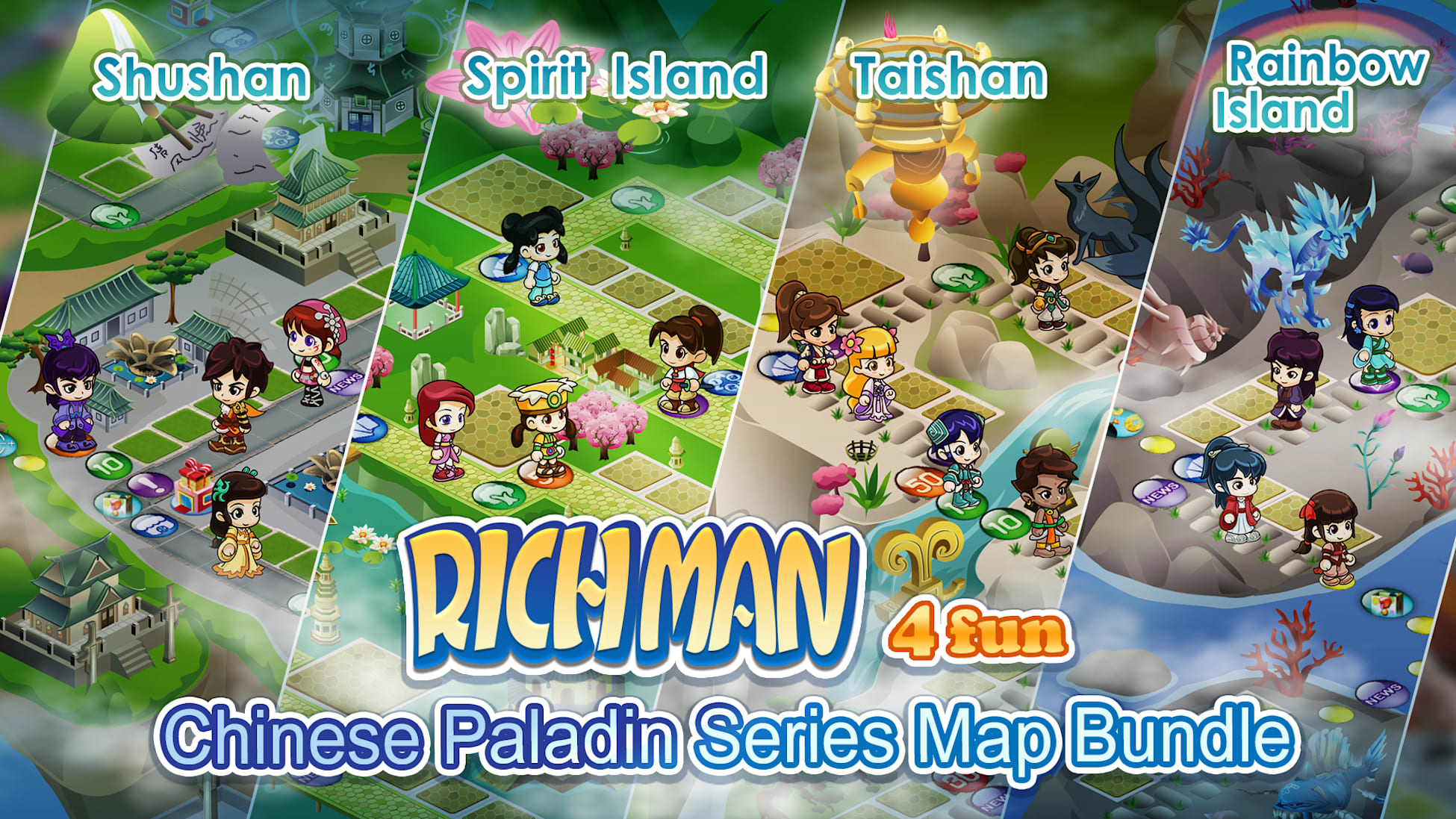 Chinese Paladin Series Map Bundle