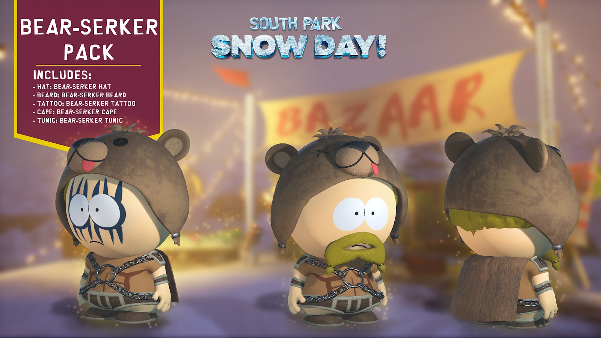 SOUTH PARK: SNOW DAY! Bear-Serker Pack