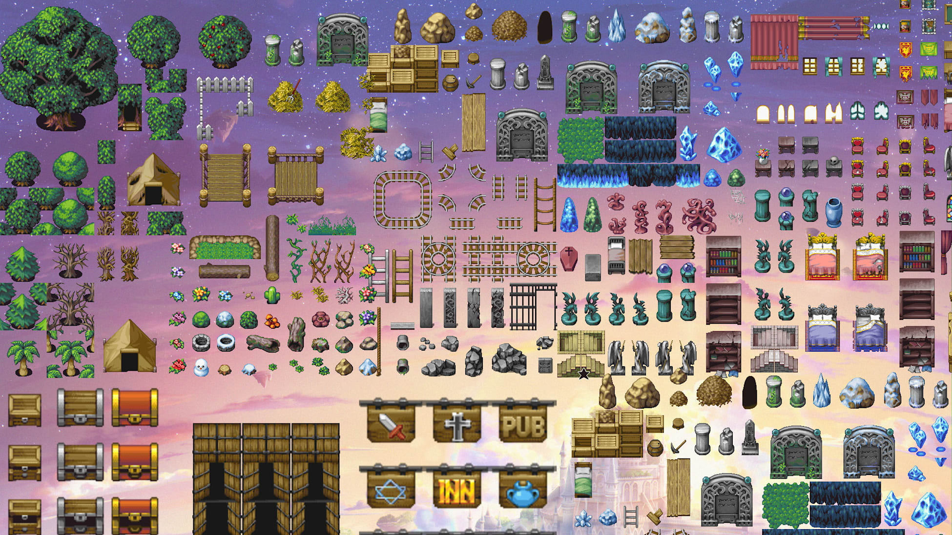 RPG MAKER WITH - DS Map & Music Pack
