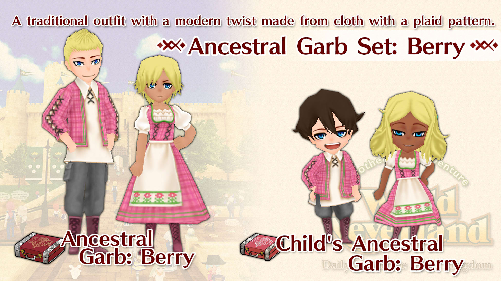 Ancestral Garb Set: Berry