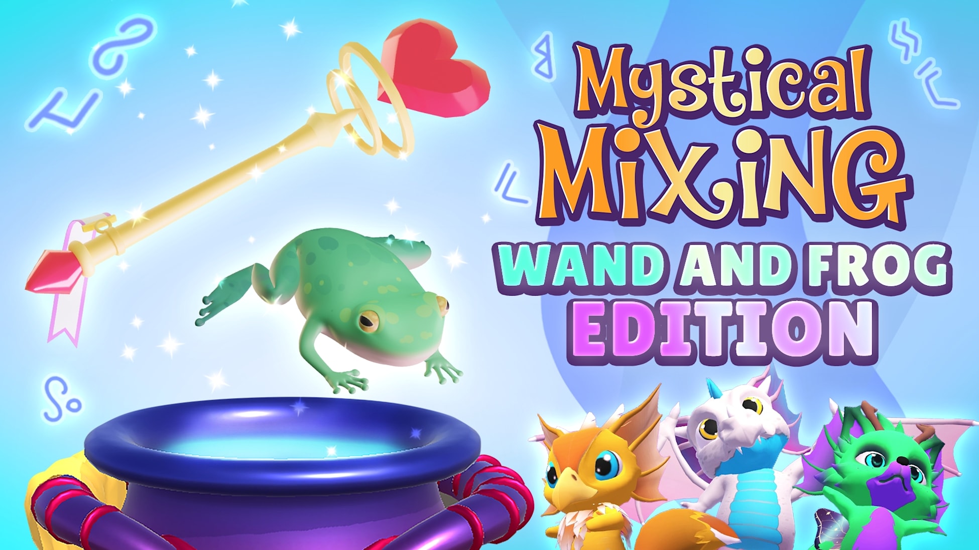 Mystical Mixing: Wand and frog Edition