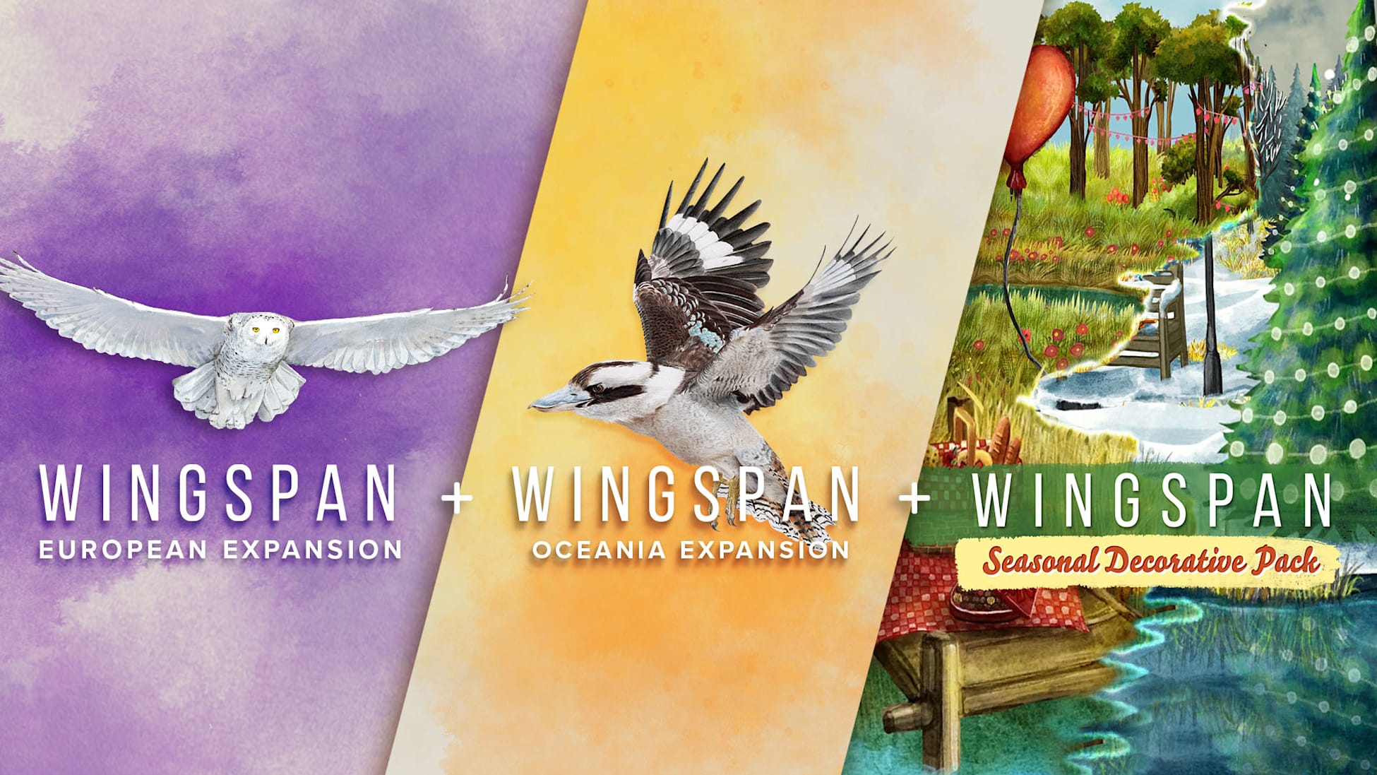 European Expansion + Oceania Expansion + Seasonal Decorative Pack