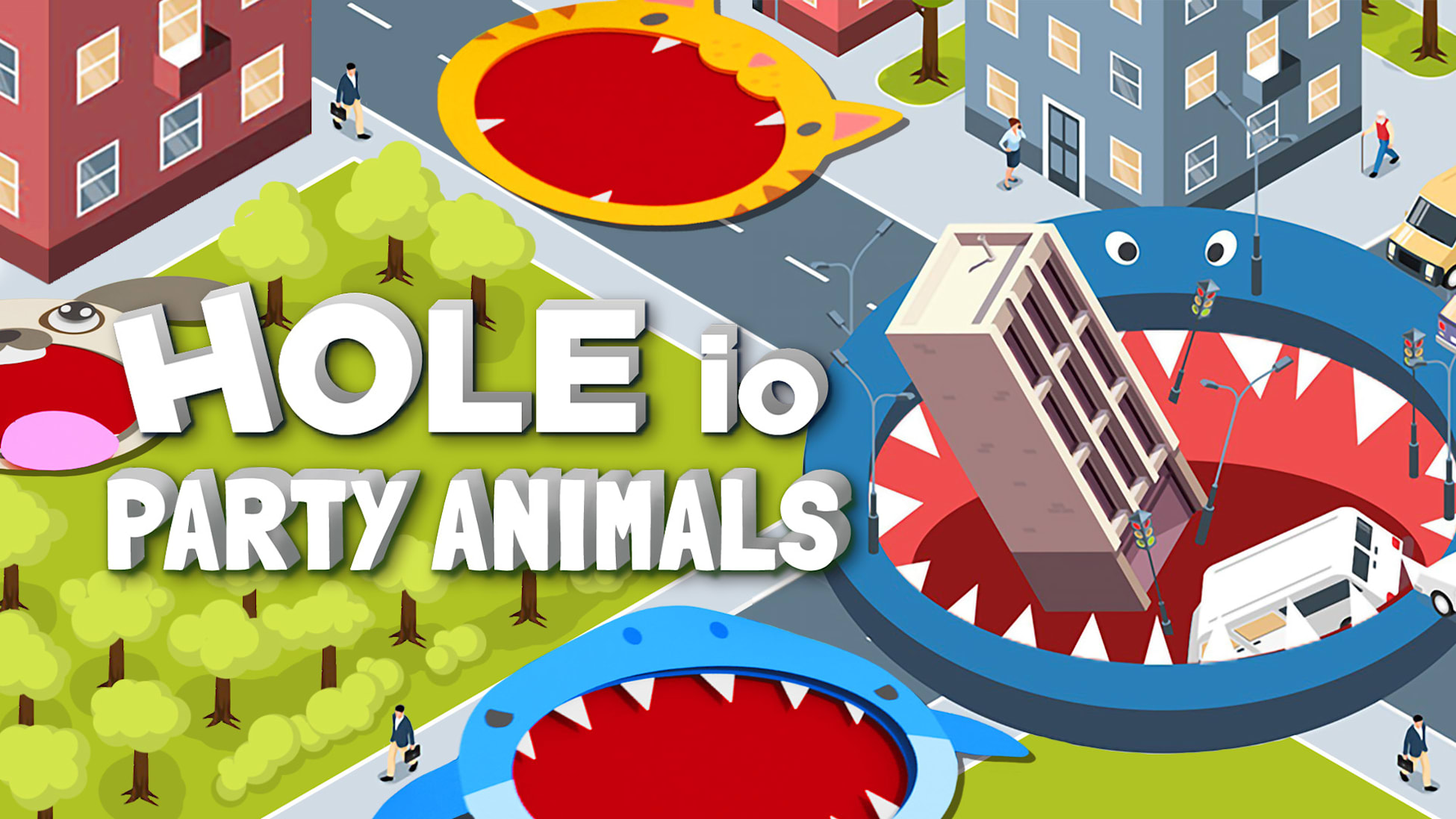Hole io: Party Animals
