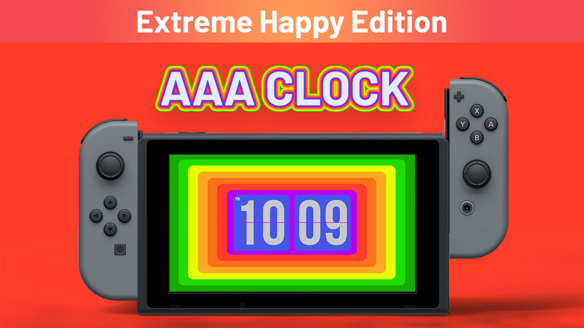 AAA Clock Extreme Happy Edition