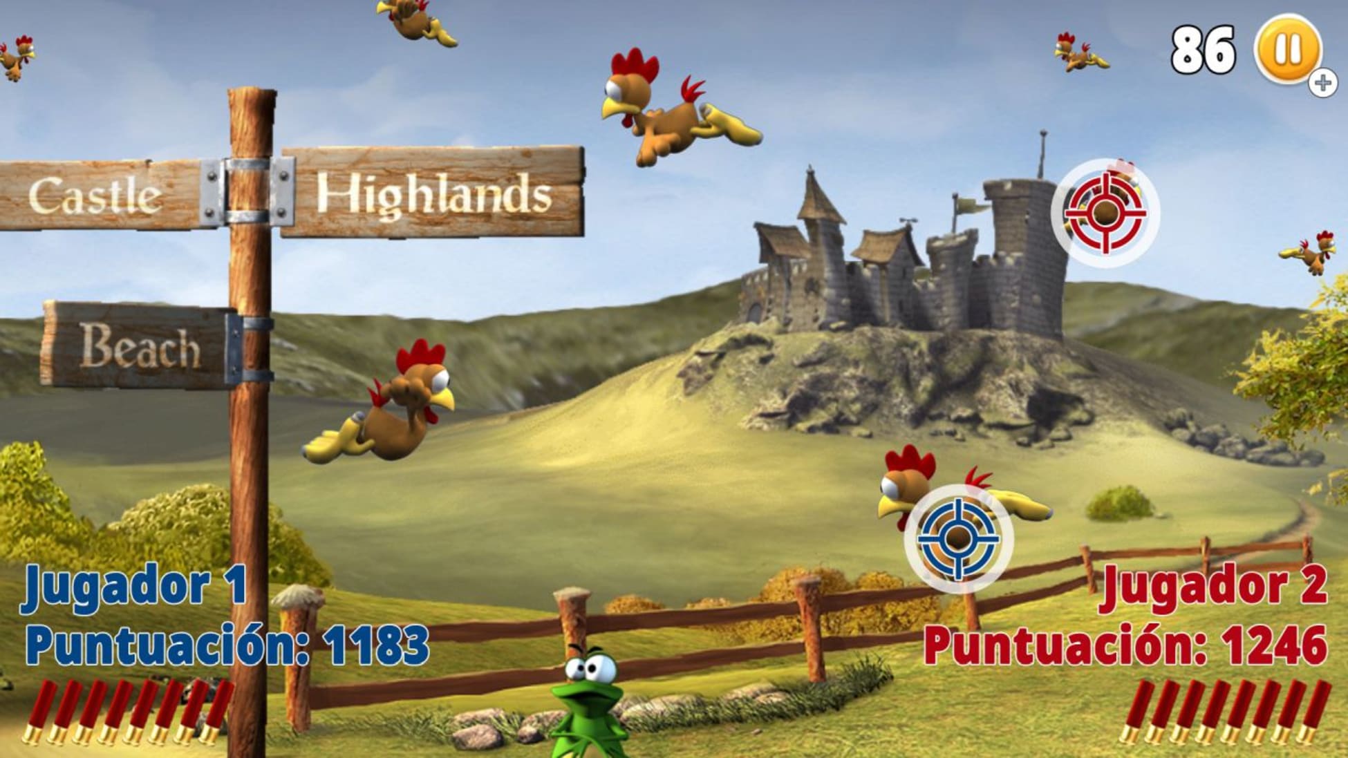 怪鸡重装上阵-Crazy Chicken Remake-游戏截图-好玩游戏库