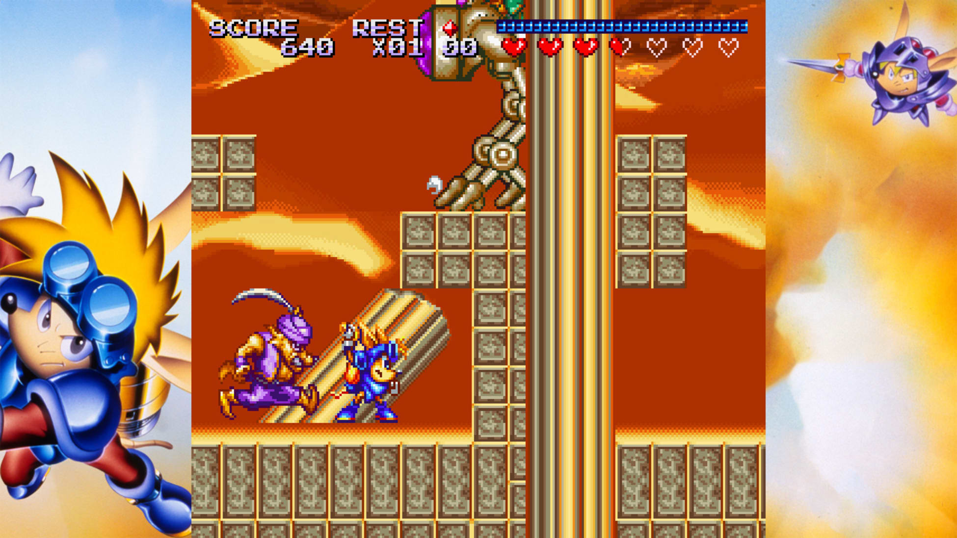 火箭骑士大冒险：重新点燃-Rocket Knight Adventures: Re-Sparked-游戏截图-好玩游戏库