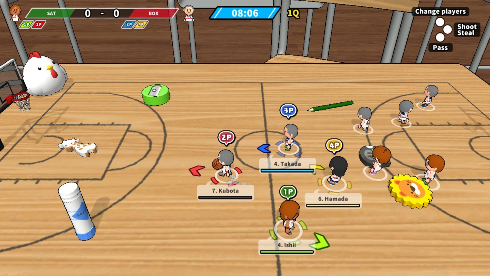桌面篮球 2-Desktop Basketball 2-游戏截图-好玩客