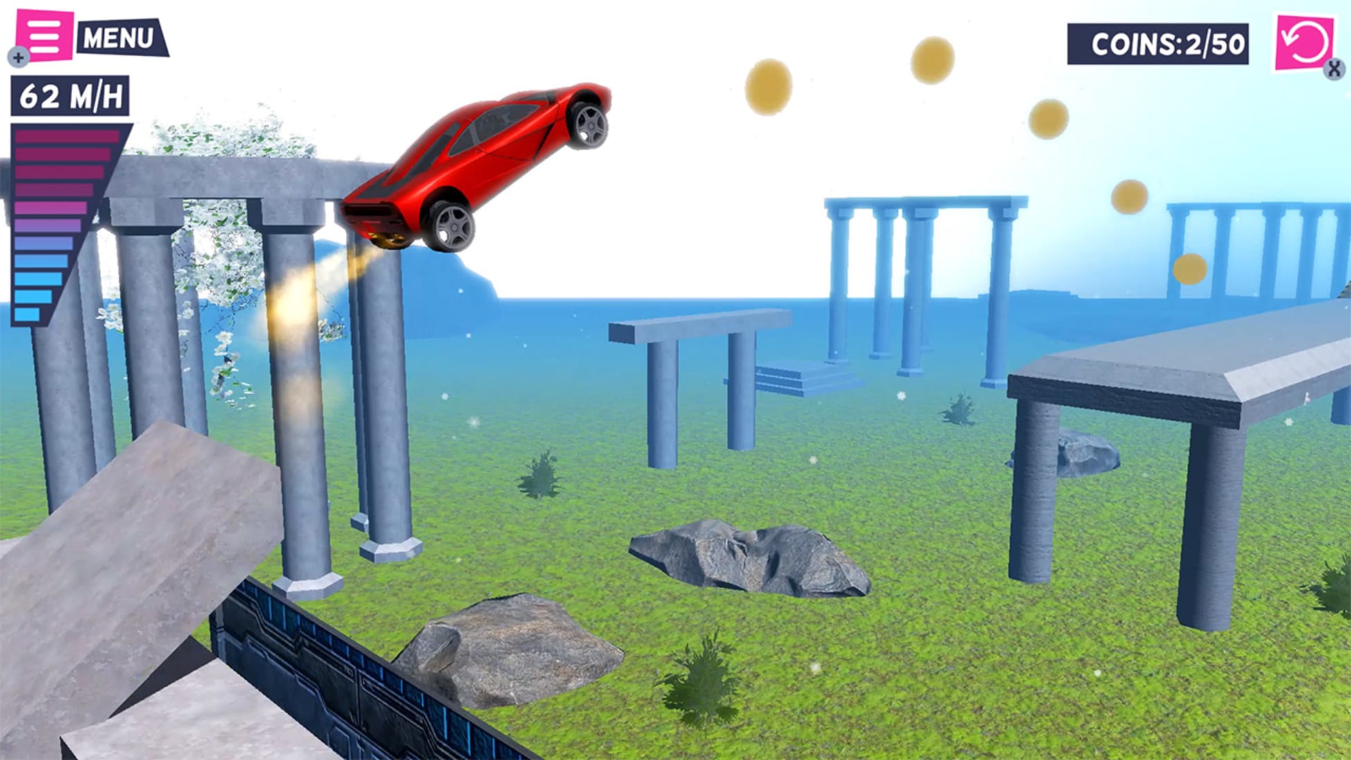 疯狂特技驾驶：极限赛车模拟器-Crazy Stunt Driver: Extreme Racing Simulator-游戏截图-好玩游戏库