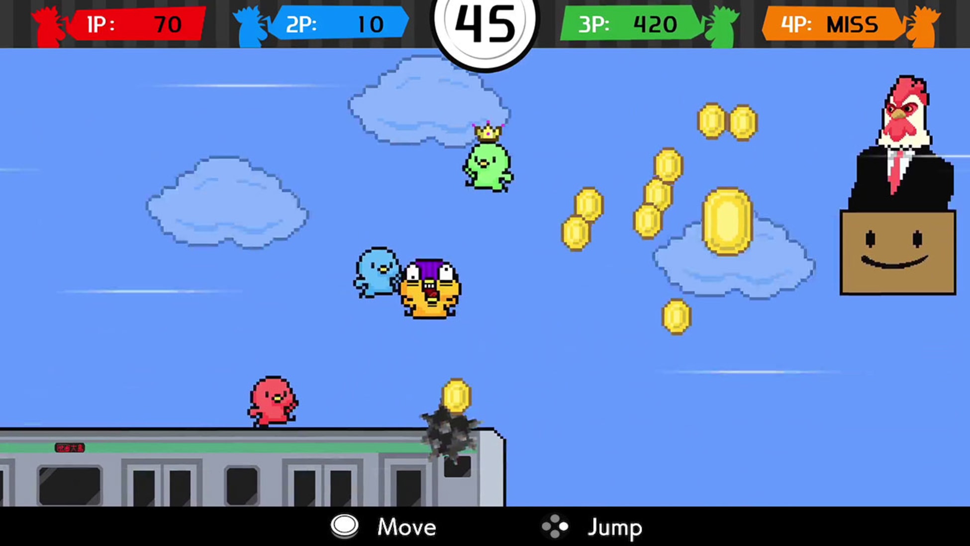 鸟魂 2 -勇者挑战--Tori Tamashii 2: Minna de Chicken-do Shindan-游戏截图-好玩游戏库