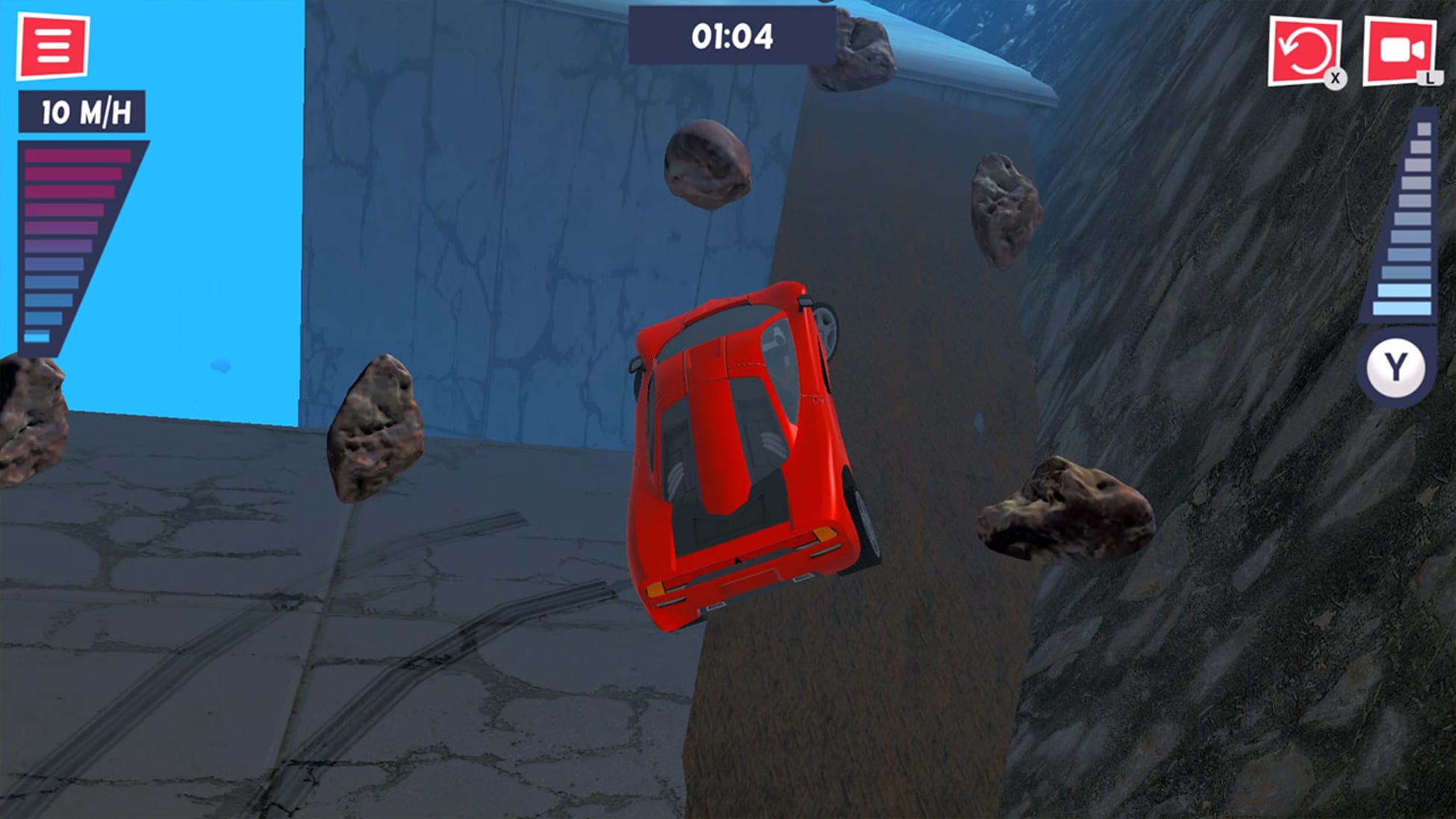 上坡特技驾驶员：极限赛车模拟器-Uphill Stunt Driver: Extreme Racing Simulator-游戏截图-好玩游戏库