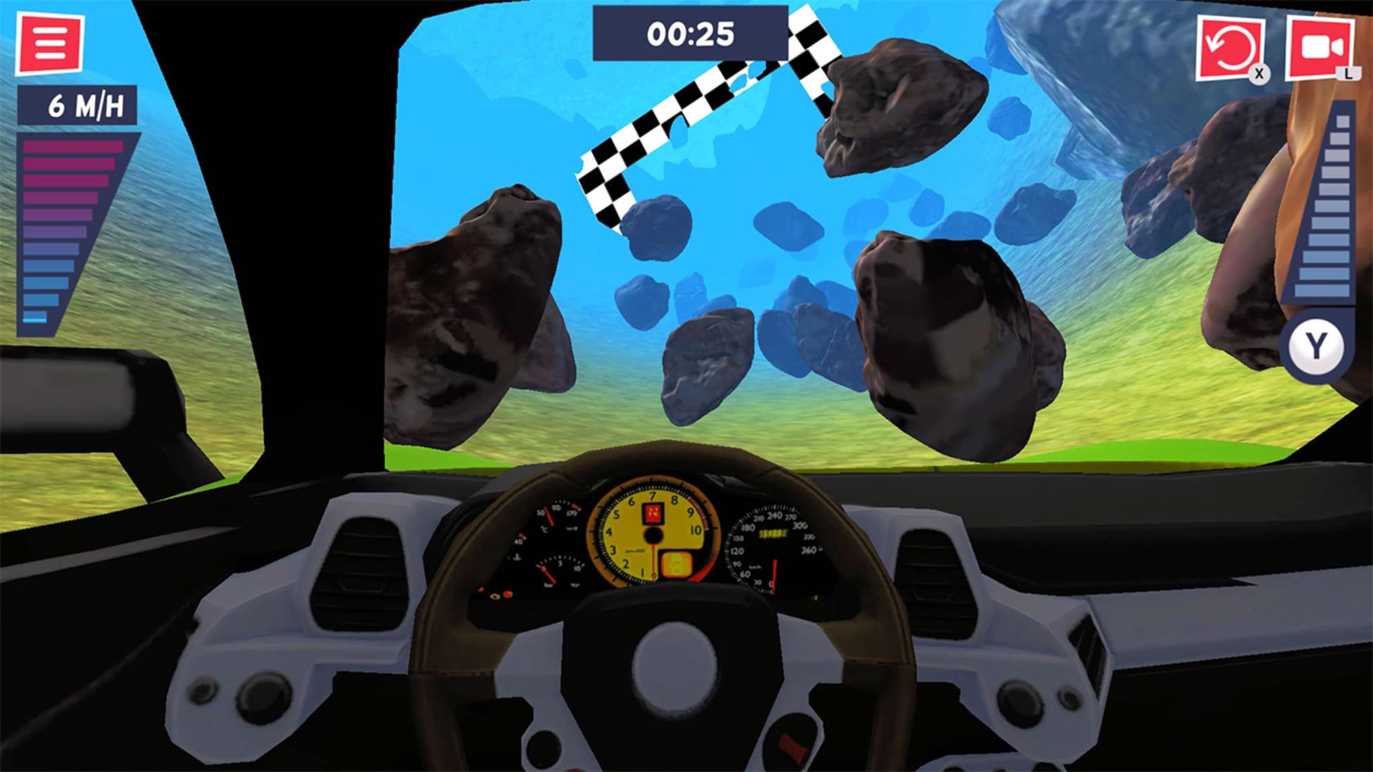 上坡特技驾驶员：极限赛车模拟器-Uphill Stunt Driver: Extreme Racing Simulator-游戏截图-好玩游戏库