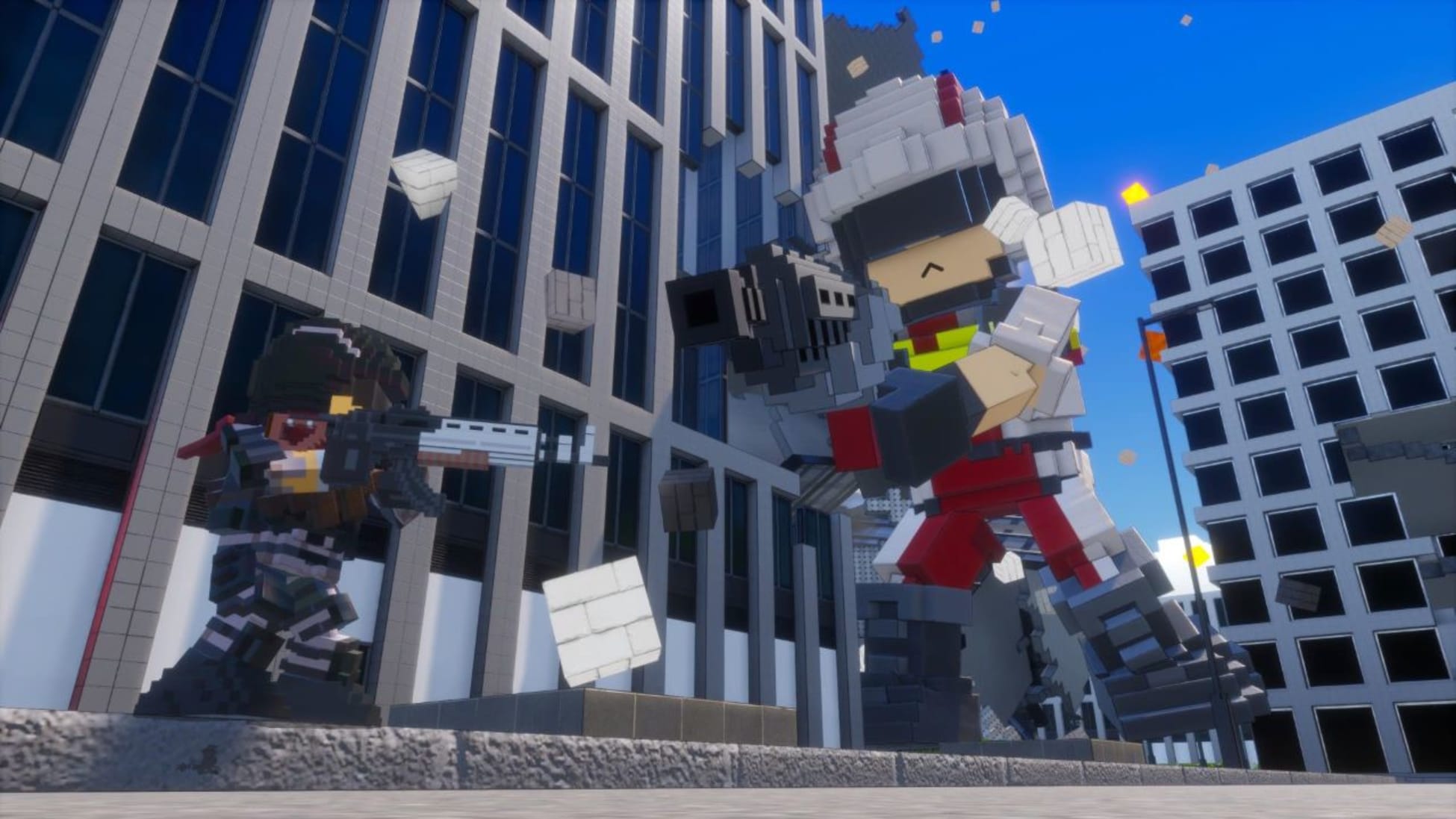 圆滚地球变四方？！数码方块地球防卫军 2-Earth Defense Force: World Brothers 2-游戏截图-好玩游戏库