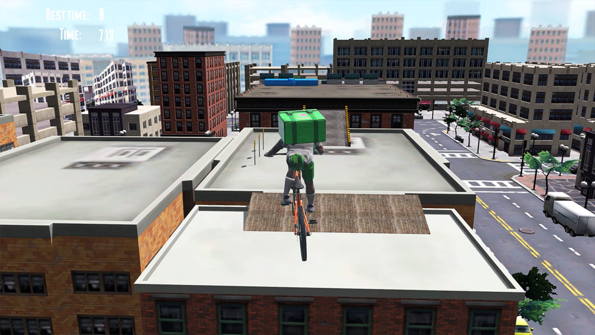 极限城市外卖：自行车骑行模拟器-Extreme City Delivery: Bike Ride Simulator-游戏截图-好玩游戏库