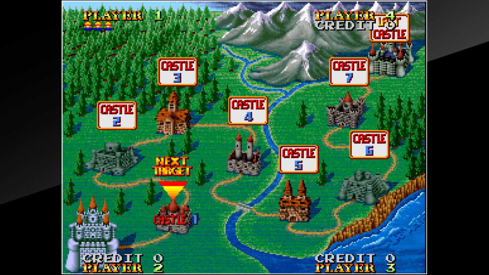 街机博物馆：魔城英雄物语-Arcade Archives: Exvania-游戏截图-好玩游戏库