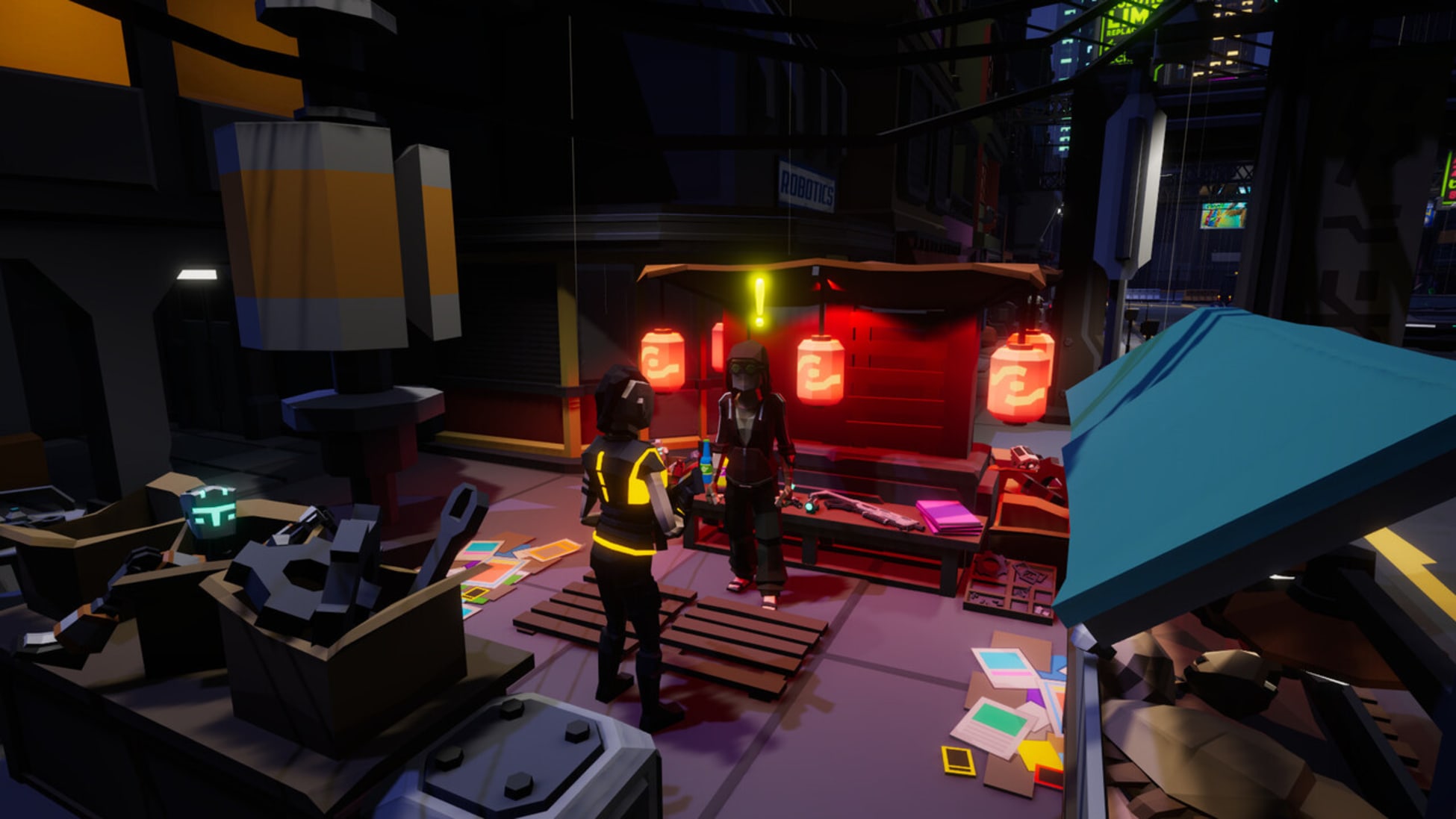 Cyber​​poly RPG-黑暗之城-Cyberpoly RPG – Dark City-游戏截图-好玩游戏库