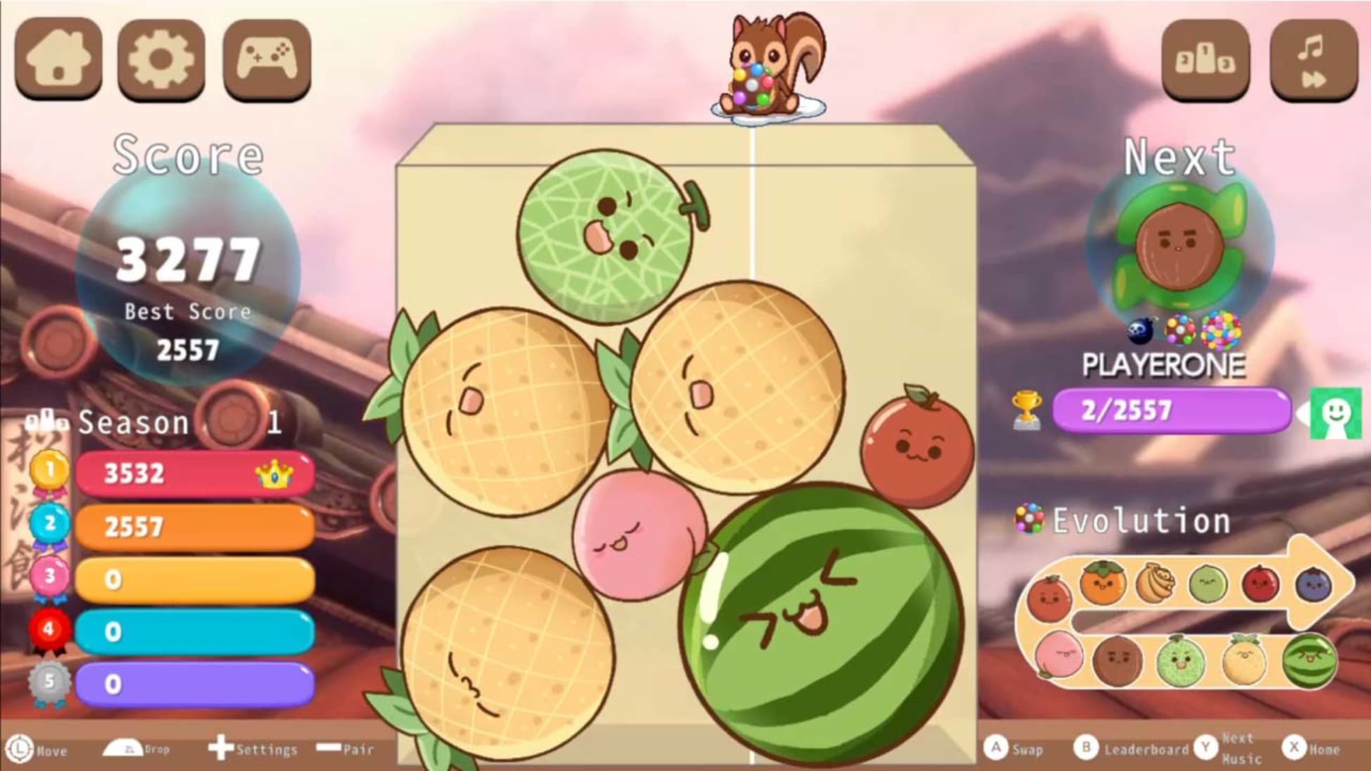 微型合成大西瓜-Tiny Watermelon Match-游戏截图-好玩游戏库