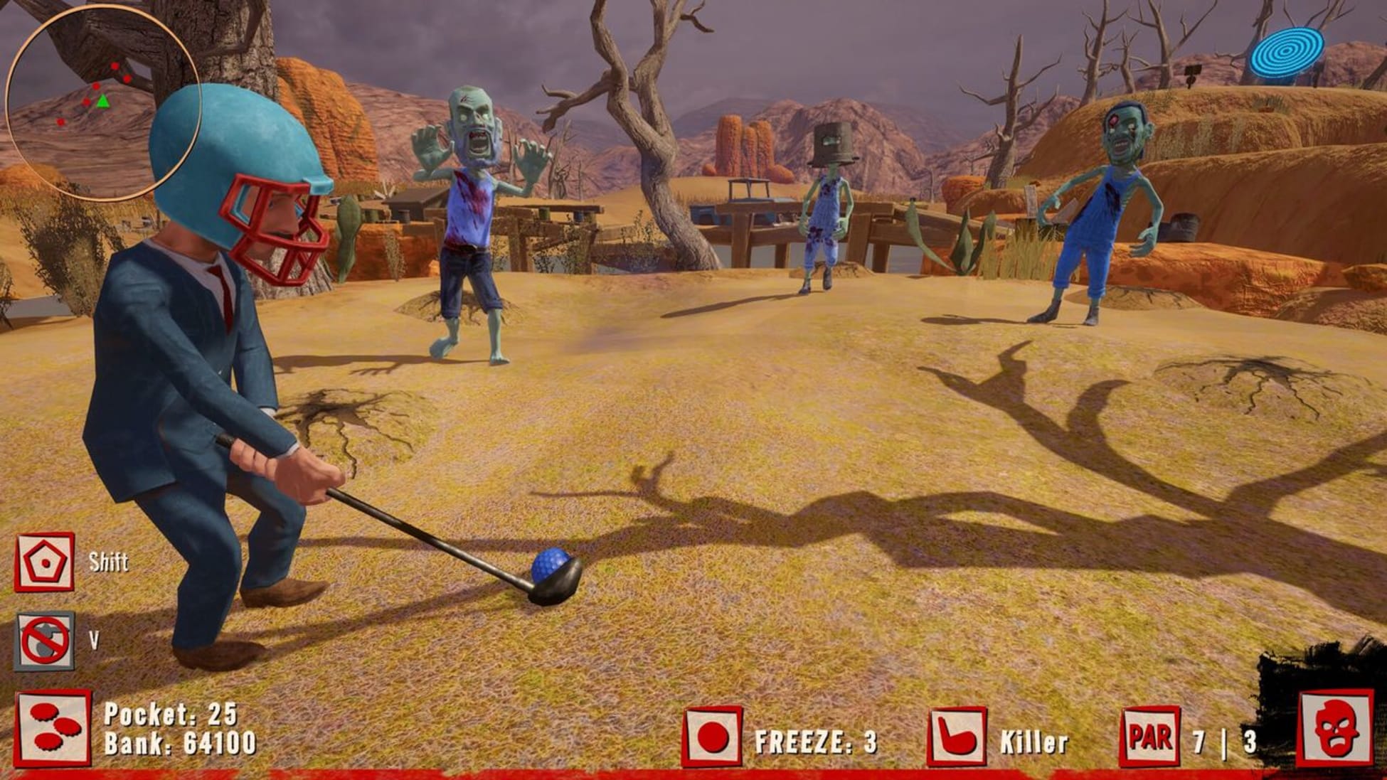 高尔夫大战僵尸-Golf VS Zombies-游戏截图-好玩客