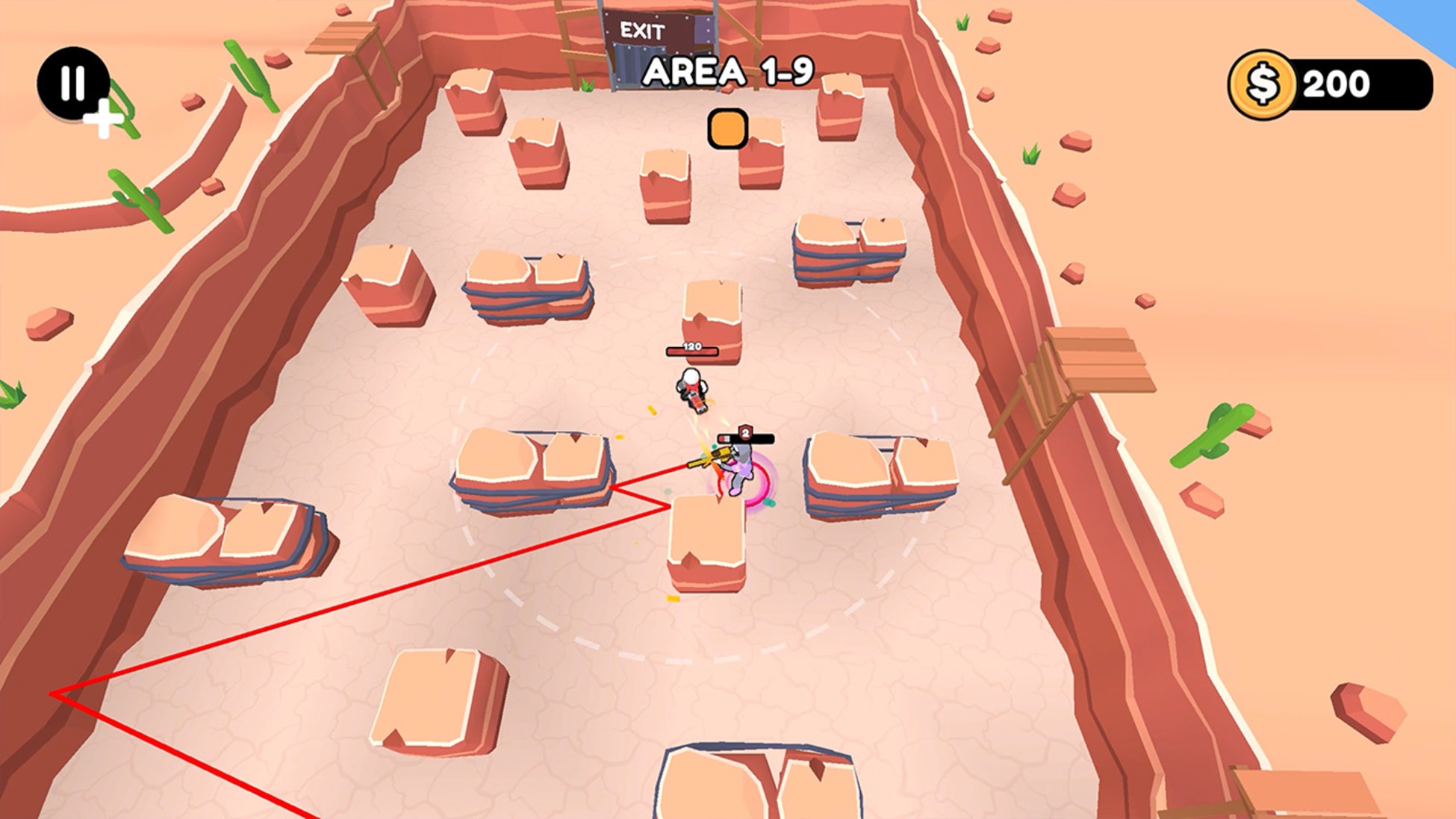 大乱斗竞技场：街机射击游戏-Brawl Arena: Arcade Shooter-游戏截图-好玩游戏库