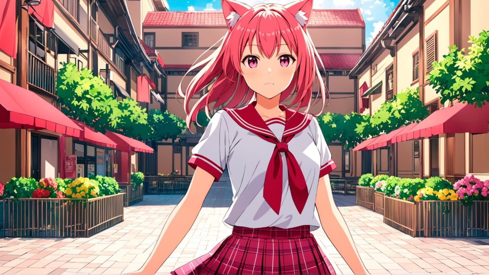 猫女孩拼图-Neko Girls Puzzle-游戏截图-好玩游戏库