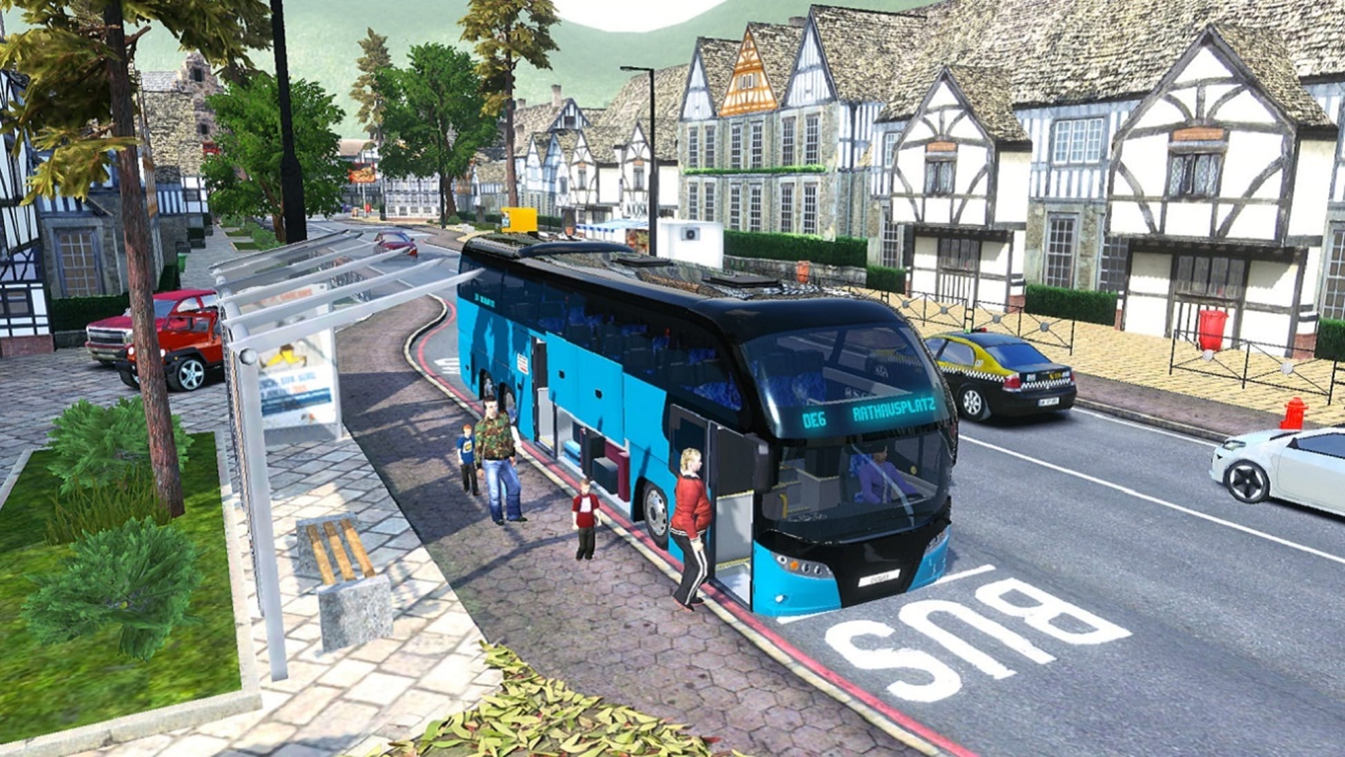 长途巴士驾驶模拟器-Coach Bus Driving Simulator-游戏截图-好玩游戏库