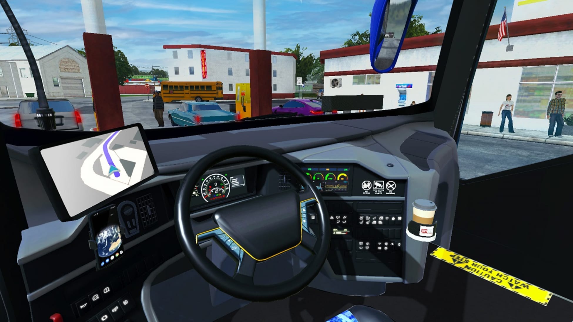 长途巴士驾驶模拟器-Coach Bus Driving Simulator-游戏截图-好玩游戏库
