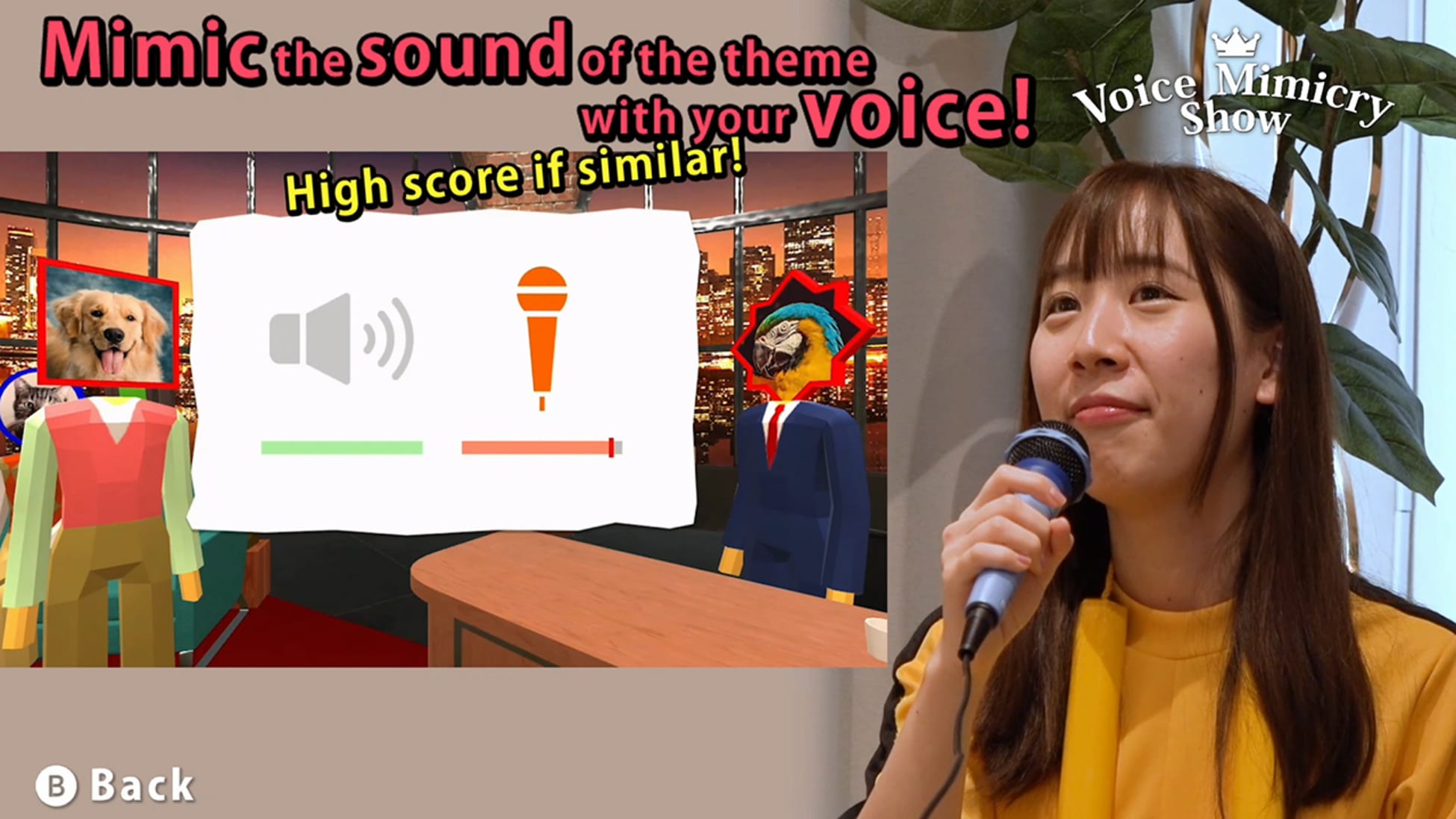 声音模仿秀-Voice Mimicry Show-游戏截图-好玩游戏库