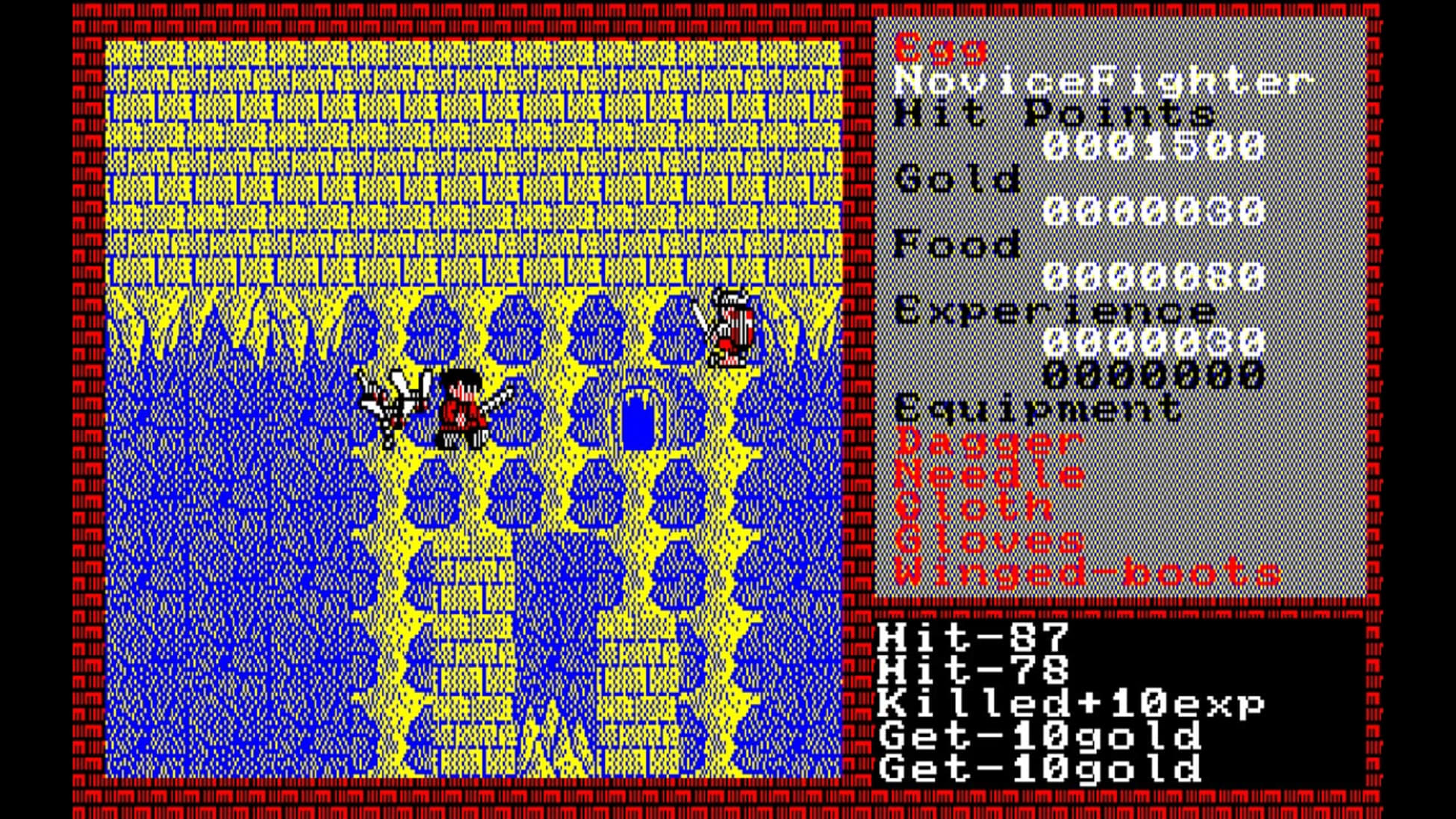 Eggconsole Xanadu Scenario II PC-8801mkIISR-Eggconsole Xanadu Scenario II PC-8801mkIISR-游戏截图-好玩游戏库