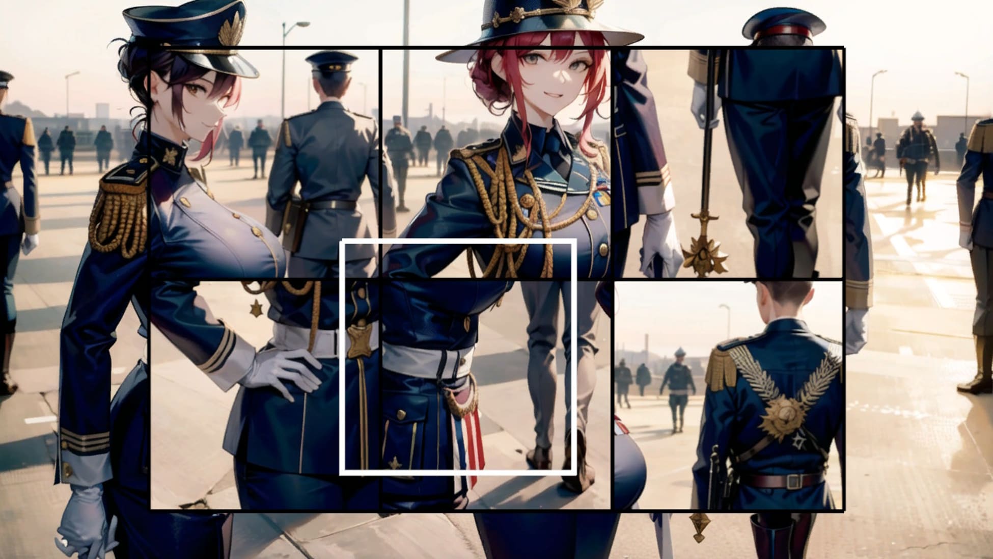 动漫女孩：可爱的中尉-Hentai Girls: Lovely Lieutenant-游戏截图-好玩游戏库