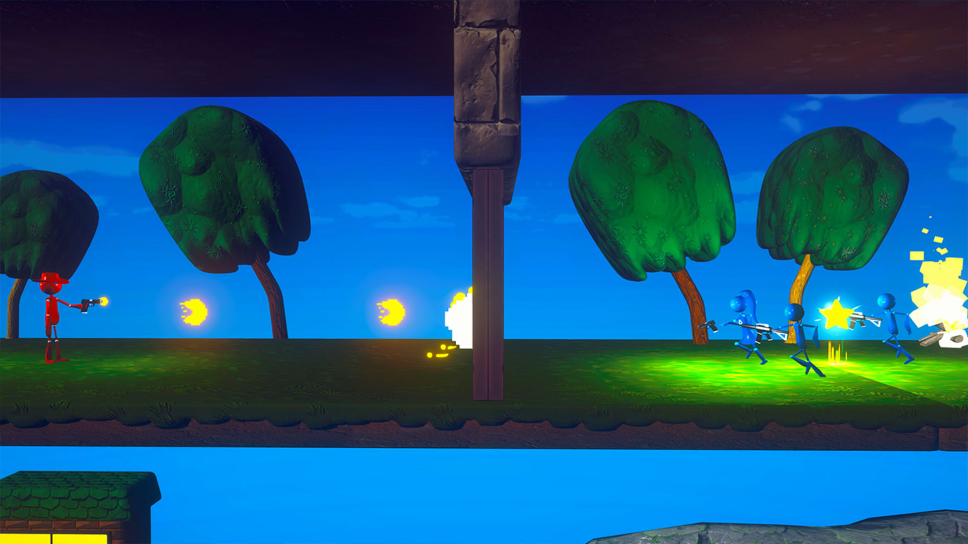 Stick Combat: Fighting Platformer-Stick Combat: Fighting Platformer-游戏截图-好玩游戏库