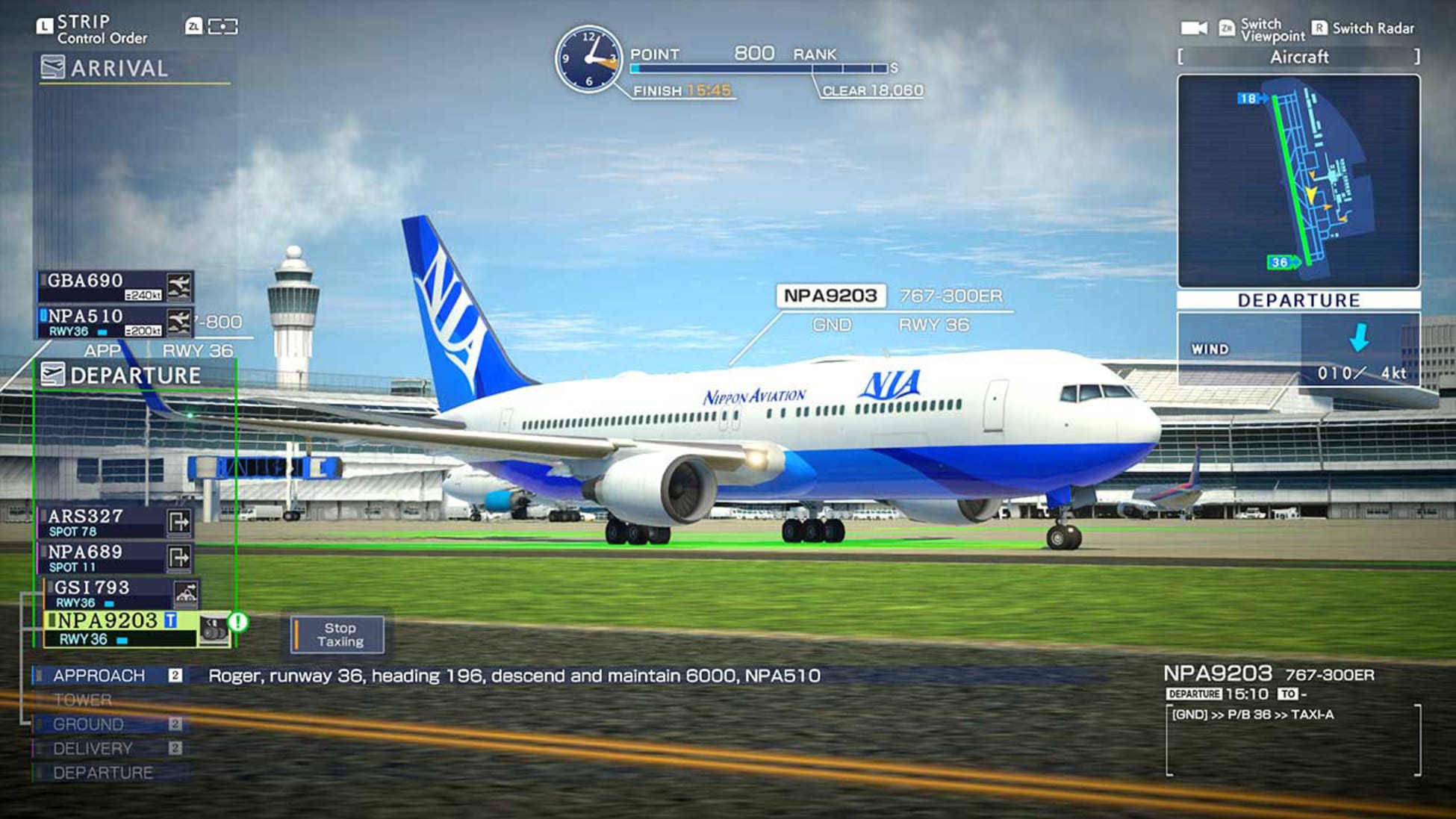我是航空交通管制员 机场英雄 新特丽亚 20周年纪念-I am an Air Traffic Controller AIRPORT HERO Centrair 20TH ANNIVERSARY-游戏截图-好玩客