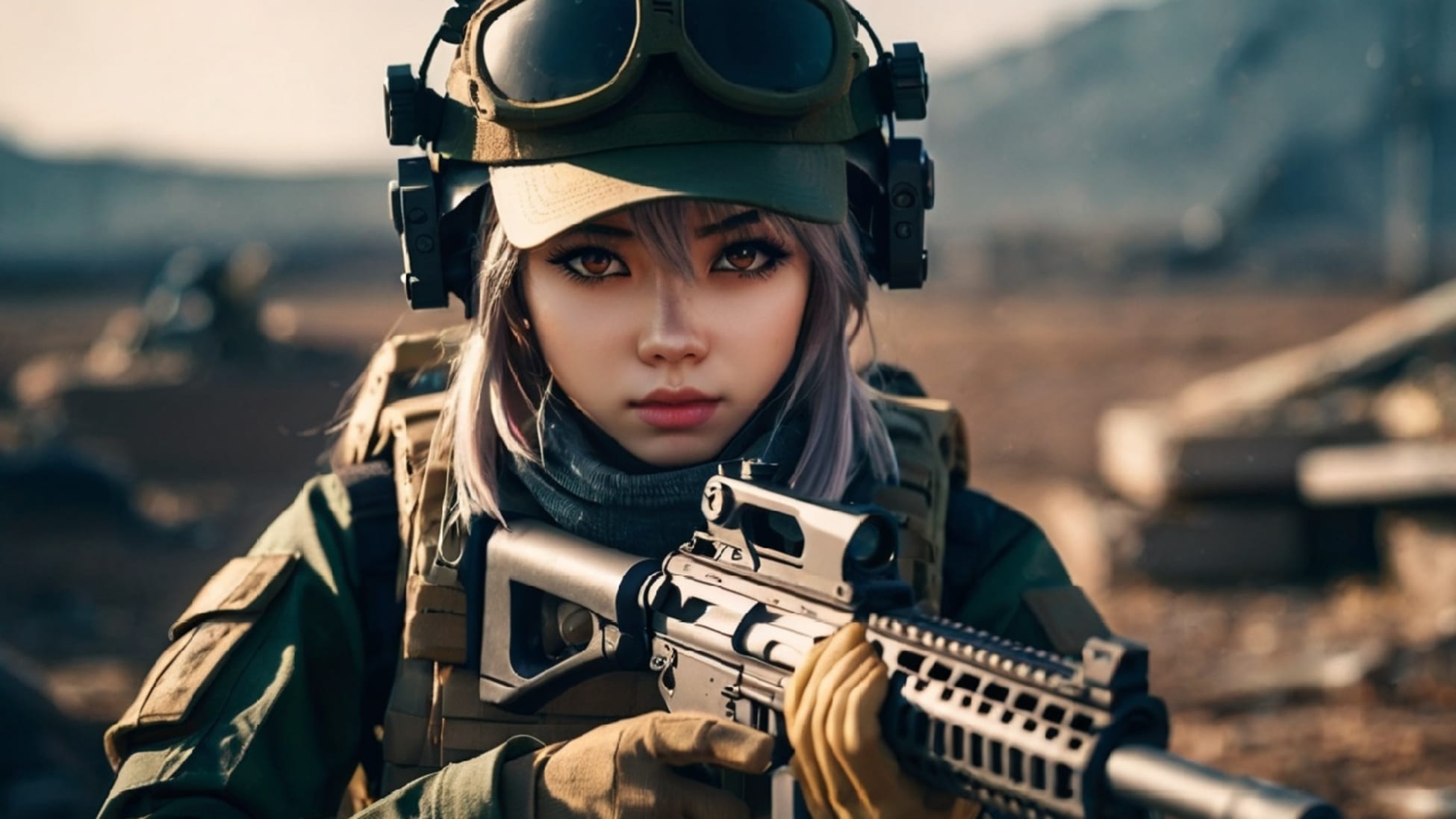 动画女孩：军事打击-Anime Girls Military Strike-游戏截图-好玩游戏库