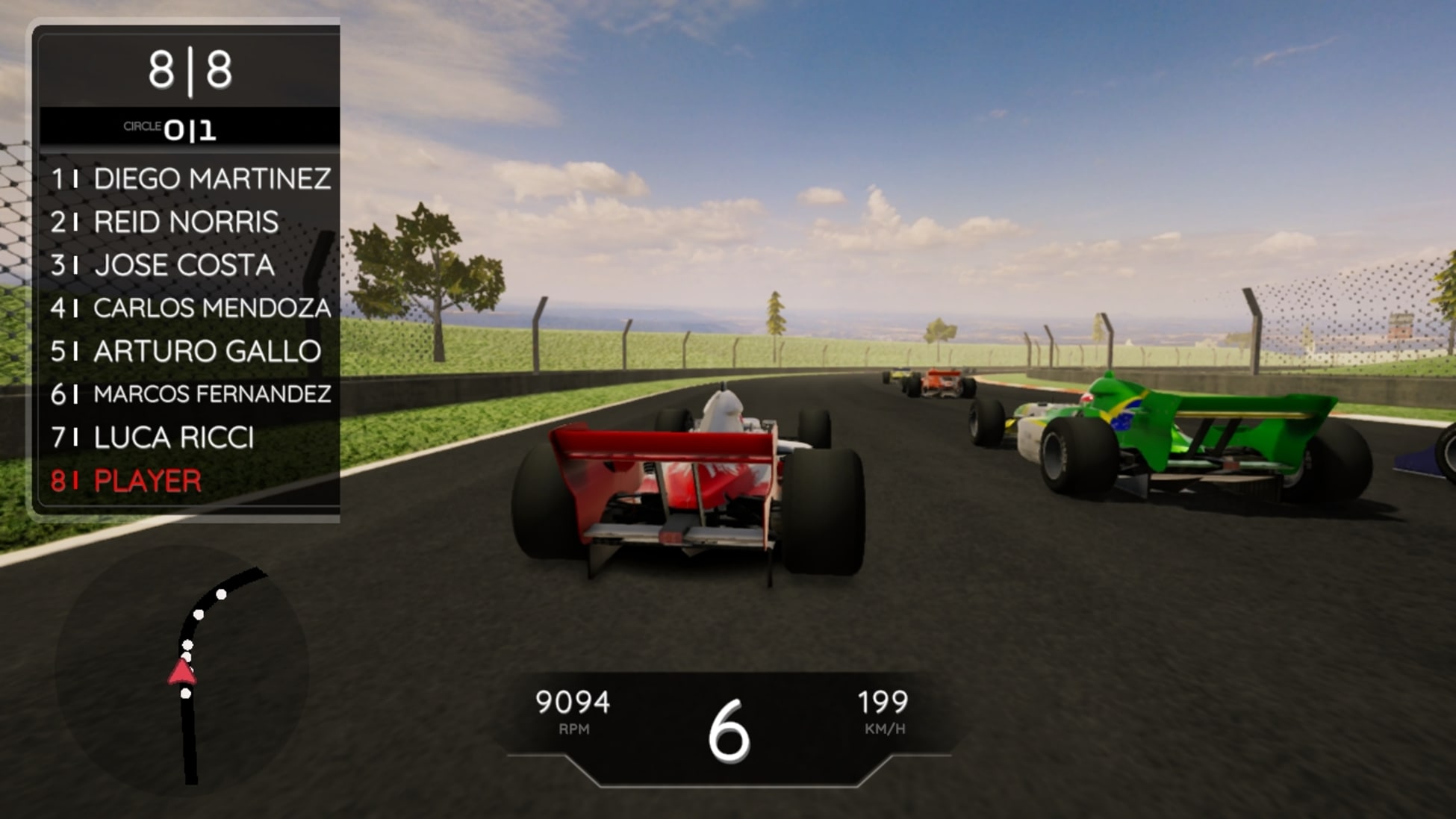 方程式赛车：大奖赛联盟-Formula Racing: Grand Prix League-游戏截图-好玩游戏库
