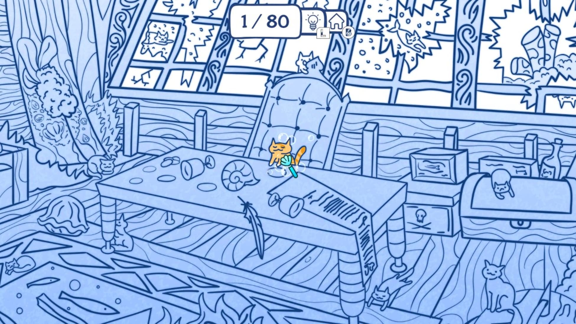 猫咪拜访海底世界-Cats Visiting Underwater World-游戏截图-好玩游戏库