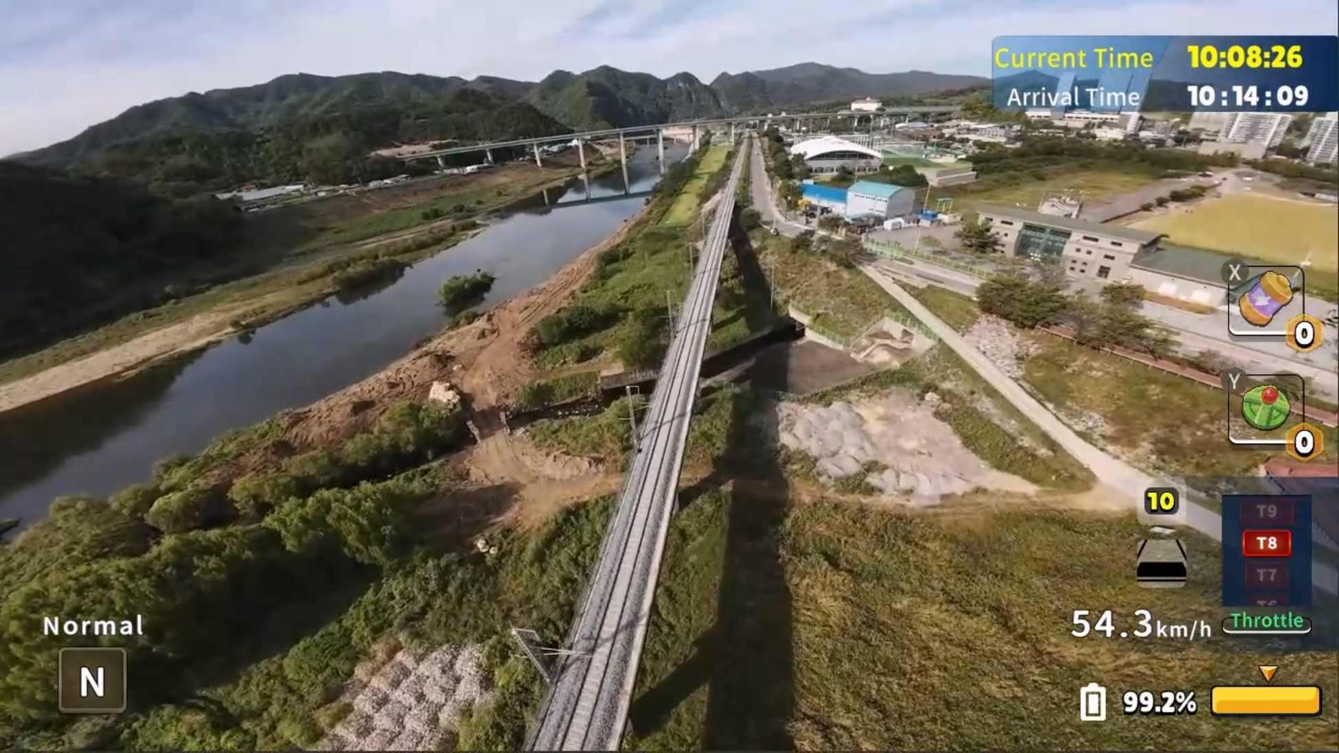 韩国无人机飞行：游览东江-Korean Drone Flying Tour East River-游戏截图-好玩客