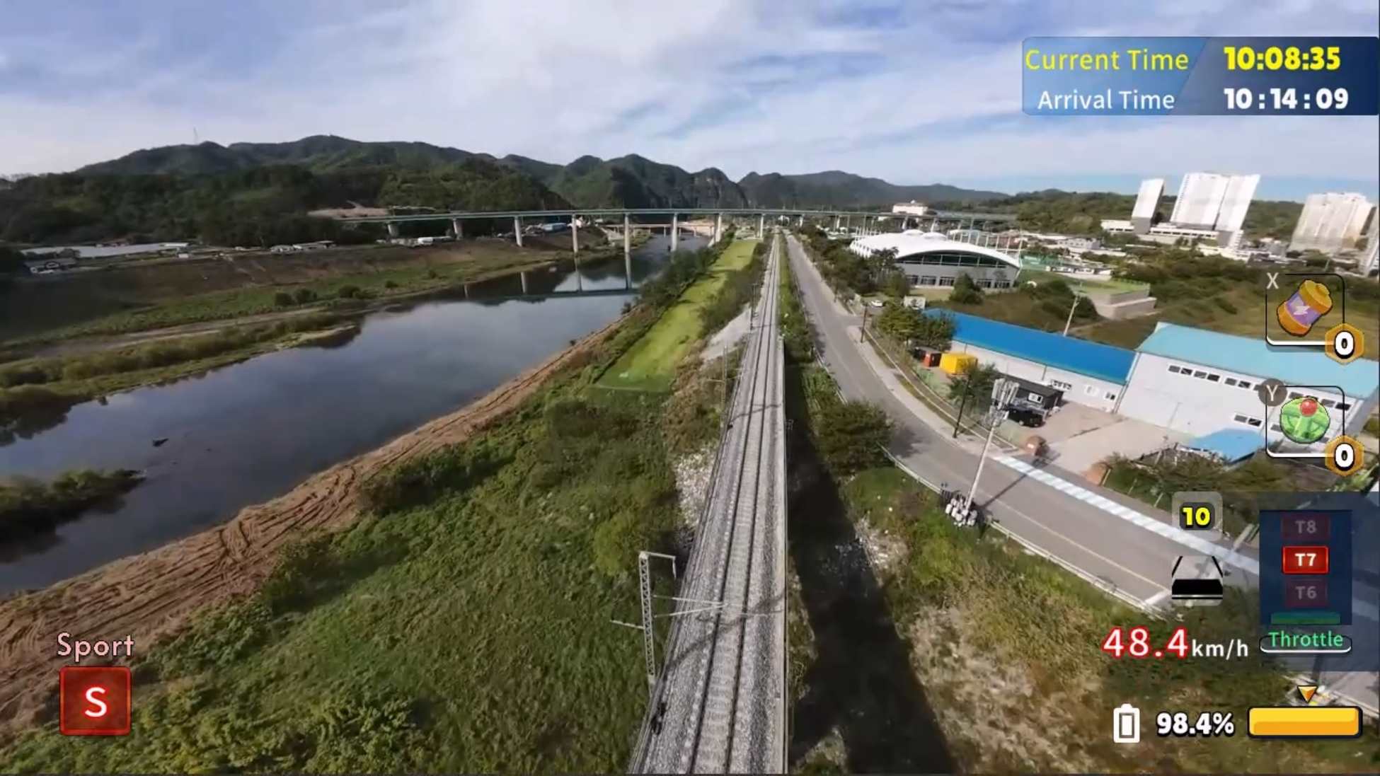 韩国无人机飞行：游览东江-Korean Drone Flying Tour East River-游戏截图-好玩客