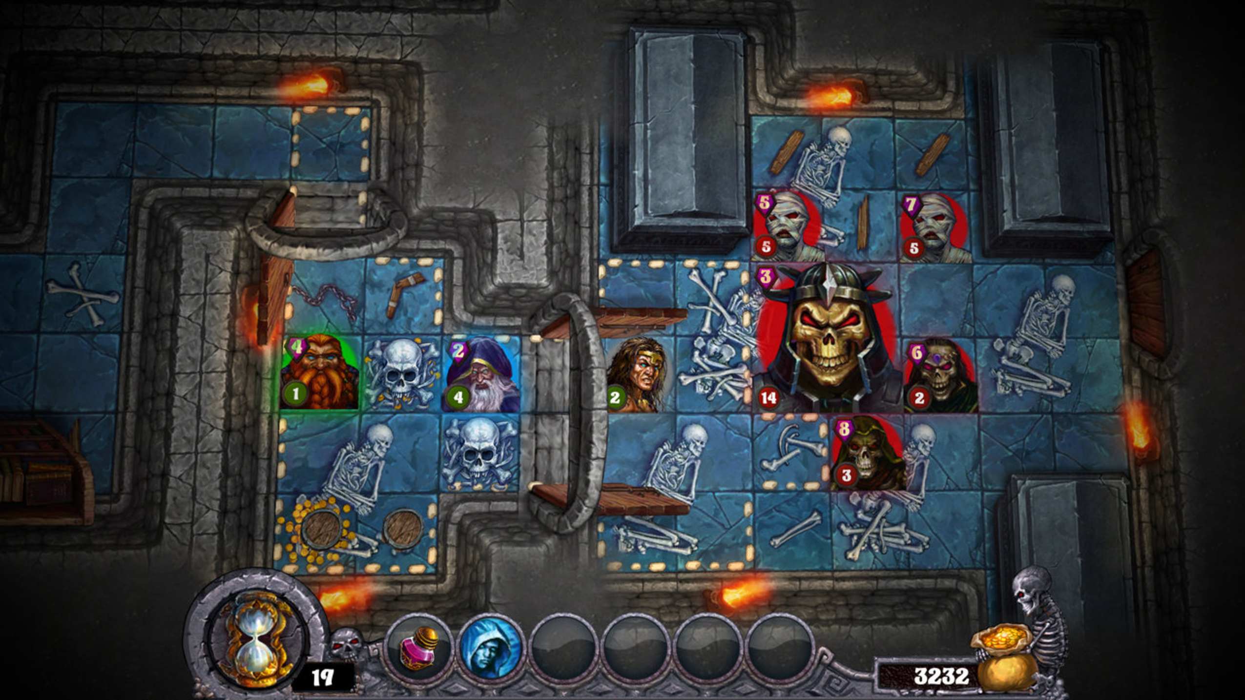 Diseño visual de Dark Quest Remastered